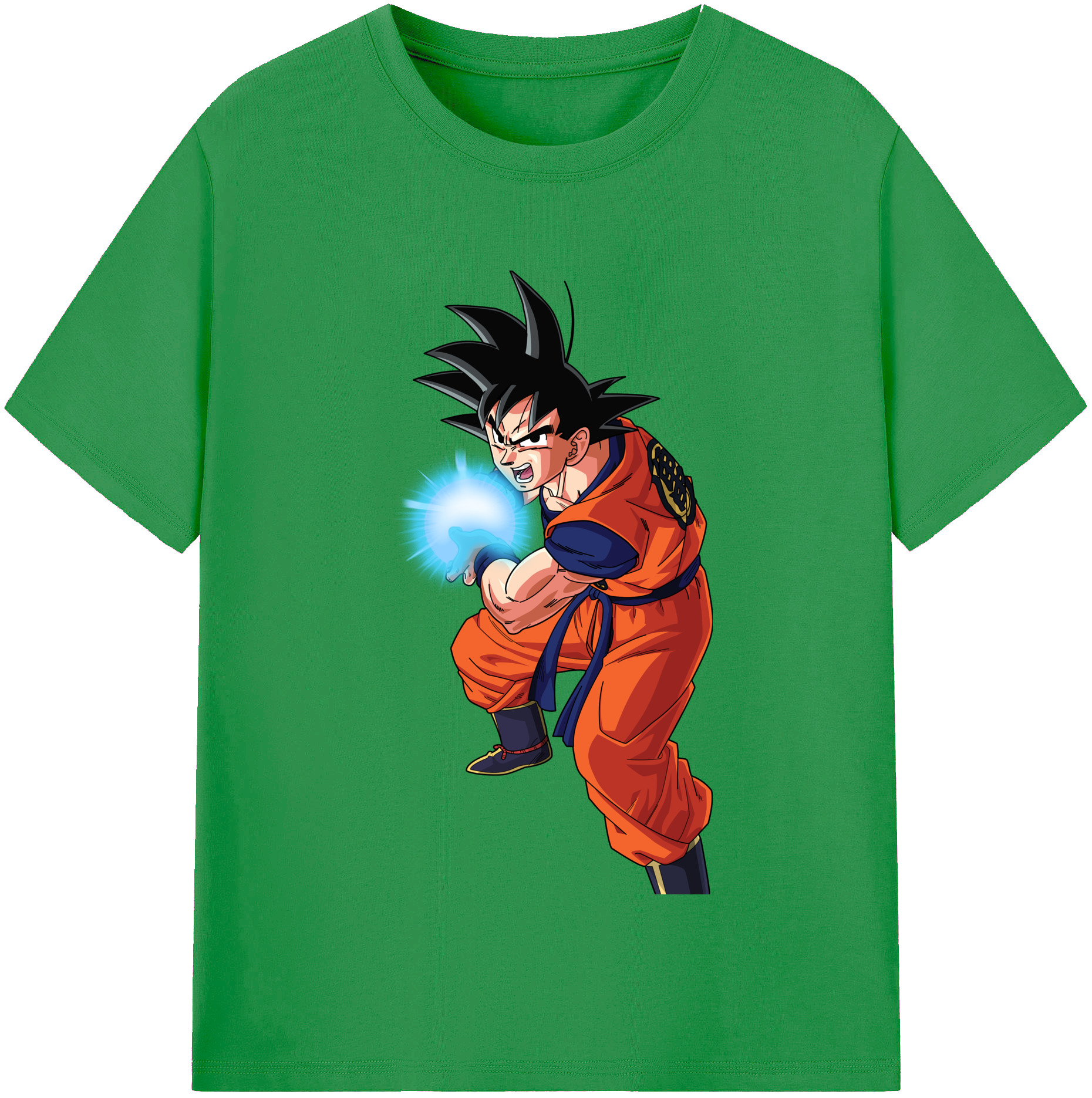 （画像用） ドラゴンボール 孫悟空（そん ごくう）Son Goku カカロット DRAGON BALL Kakarotto レディースカジュアルプリントTシャツ（綿100％）