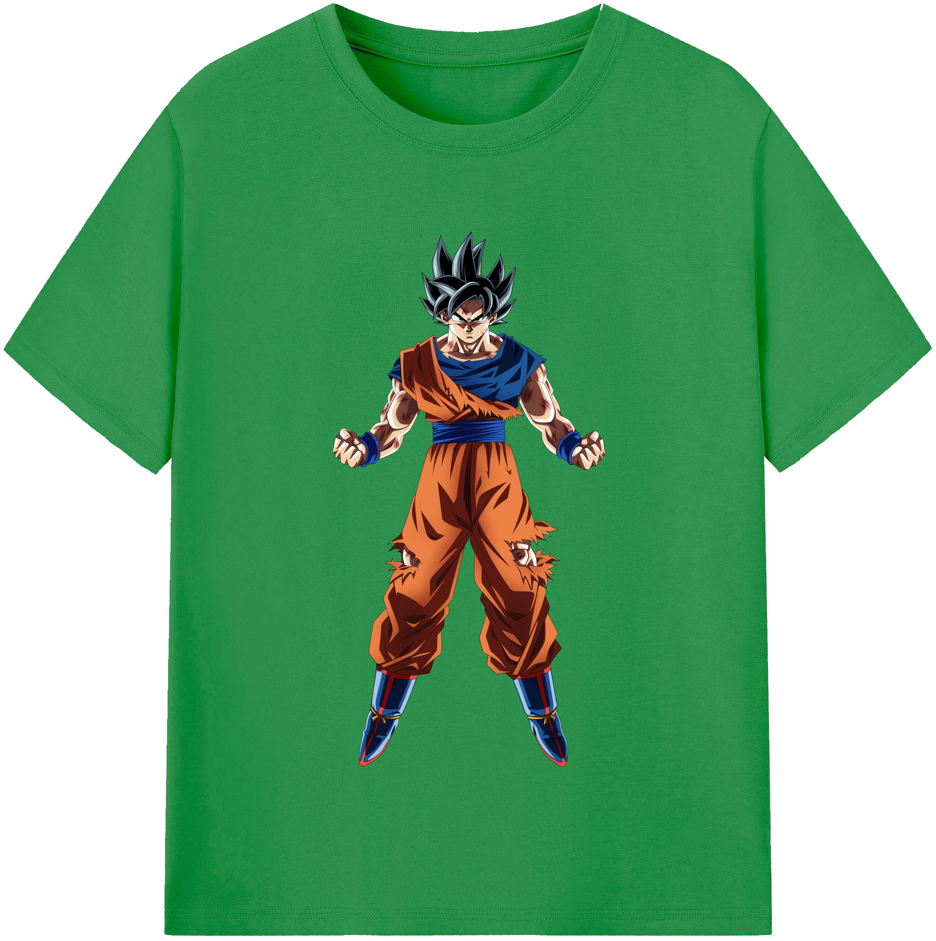 （画像用） ドラゴンボール 孫悟空（そん ごくう）Son Goku カカロット DRAGON BALL Kakarotto レディースカジュアルプリントTシャツ（綿100％）