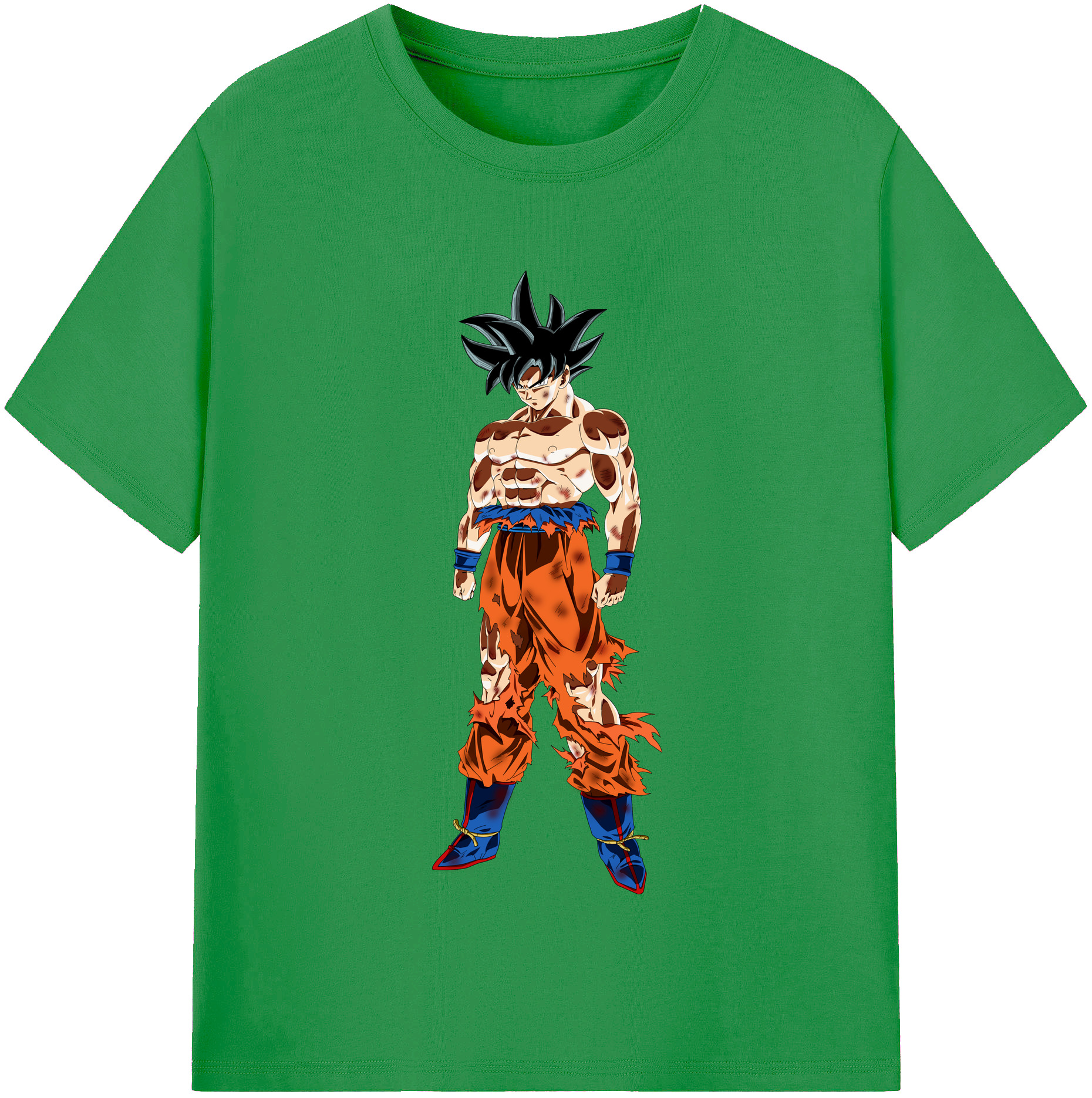 （画像用） ドラゴンボール 孫悟空（そん ごくう）Son Goku カカロット DRAGON BALL Kakarotto レディースカジュアルプリントTシャツ（綿100％）