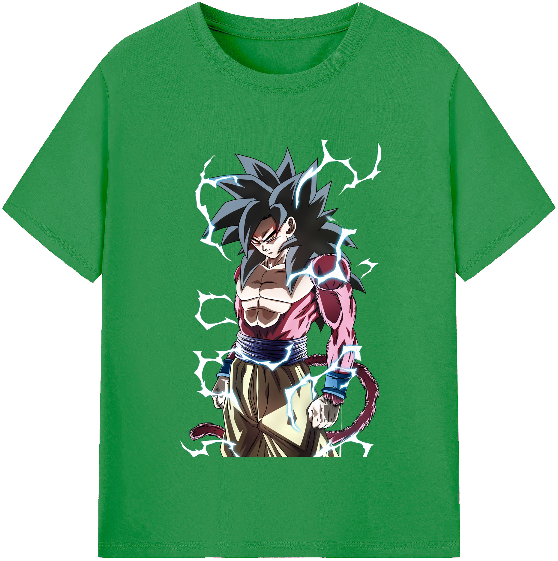 （画像用） ドラゴンボール 孫悟空（そん ごくう）Son Goku カカロット DRAGON BALL Kakarotto レディースカジュアルプリントTシャツ（綿100％）