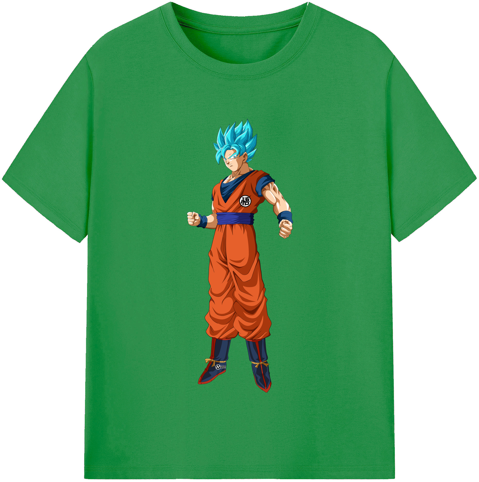 （画像用） ドラゴンボール 孫悟空（そん ごくう）Son Goku カカロット DRAGON BALL Kakarotto レディースカジュアルプリントTシャツ（綿100％）
