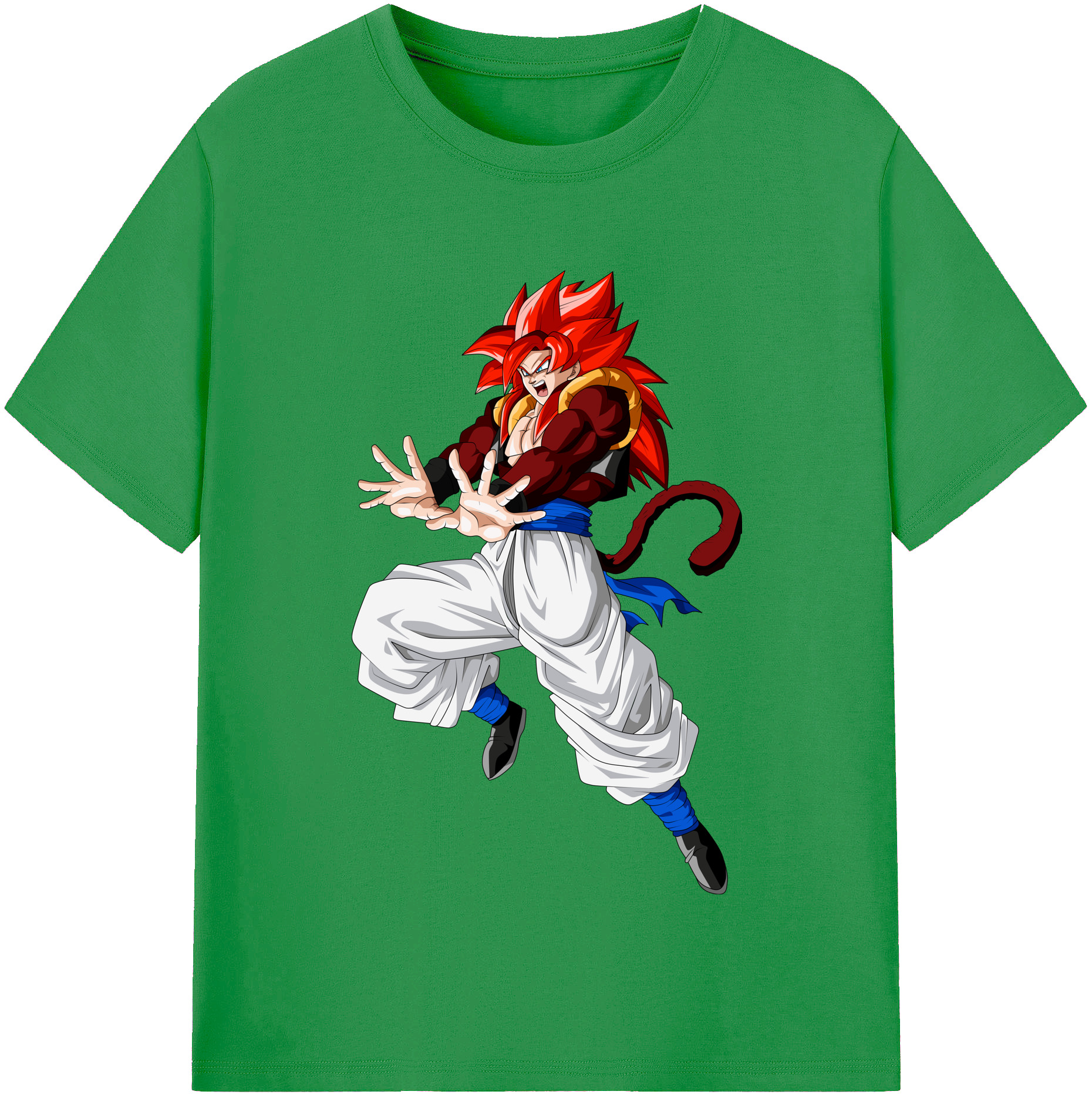 （画像用） ドラゴンボール 孫悟空（そん ごくう）Son Goku カカロット DRAGON BALL Kakarotto レディースカジュアルプリントTシャツ（綿100％）