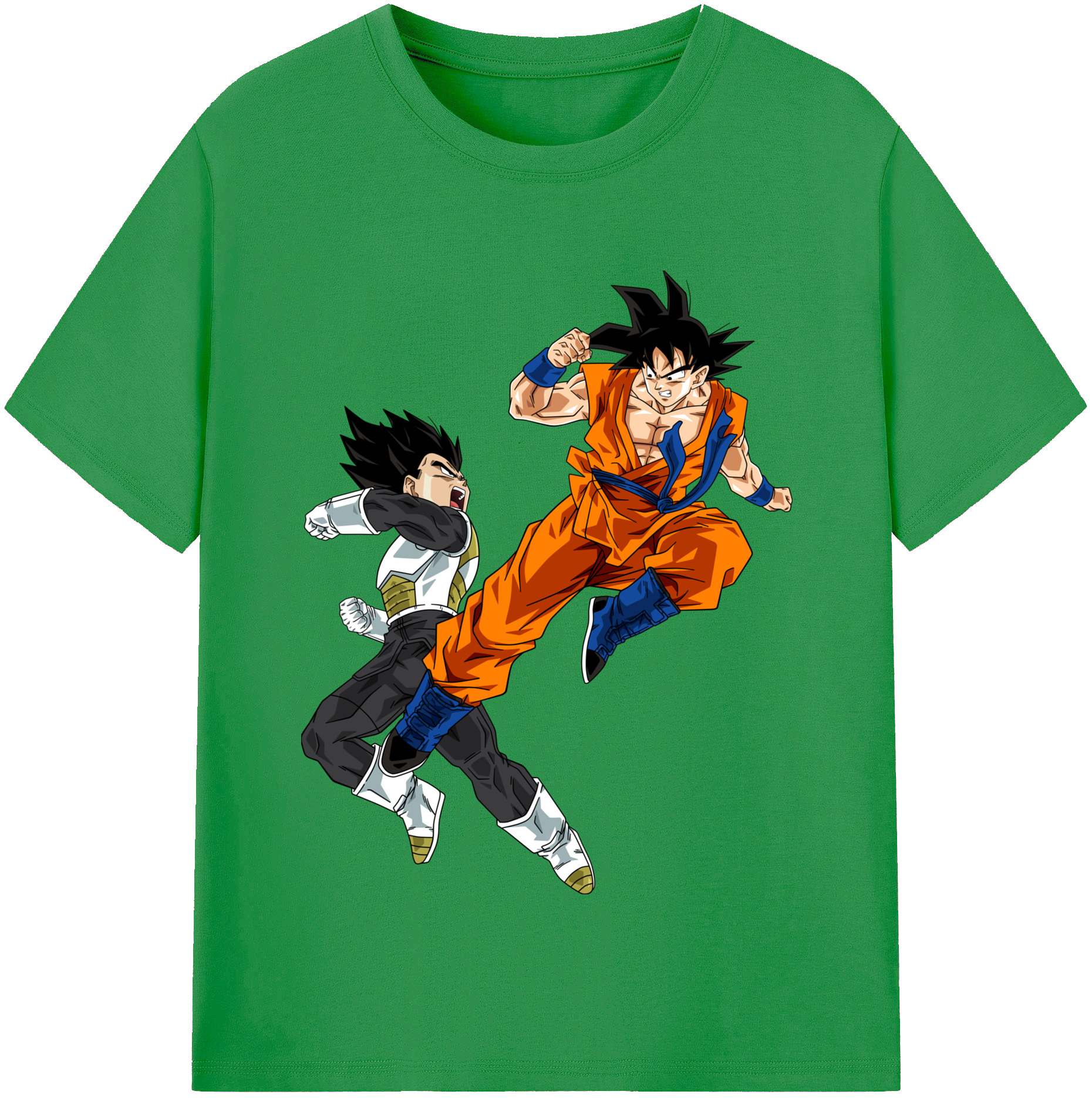 （画像用） ドラゴンボール 孫悟空（そん ごくう）Son Goku カカロット DRAGON BALL Kakarotto レディースカジュアルプリントTシャツ（綿100％）