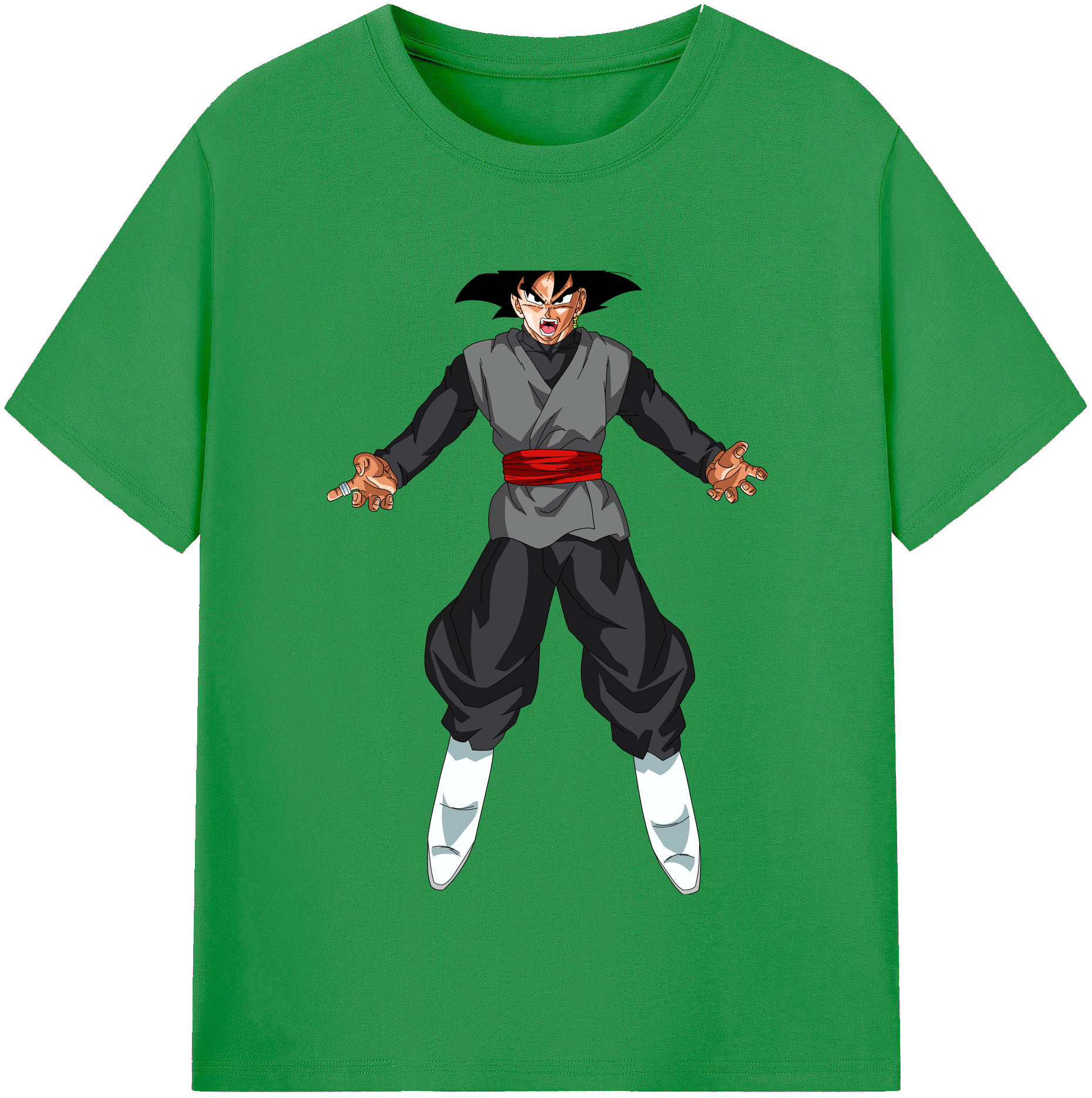 （画像用） ドラゴンボール ベジータ四世（Bejīta Yonsei）DRAGON BALL Vegeta IV レディースカジュアルプリントTシャツ（綿100％）