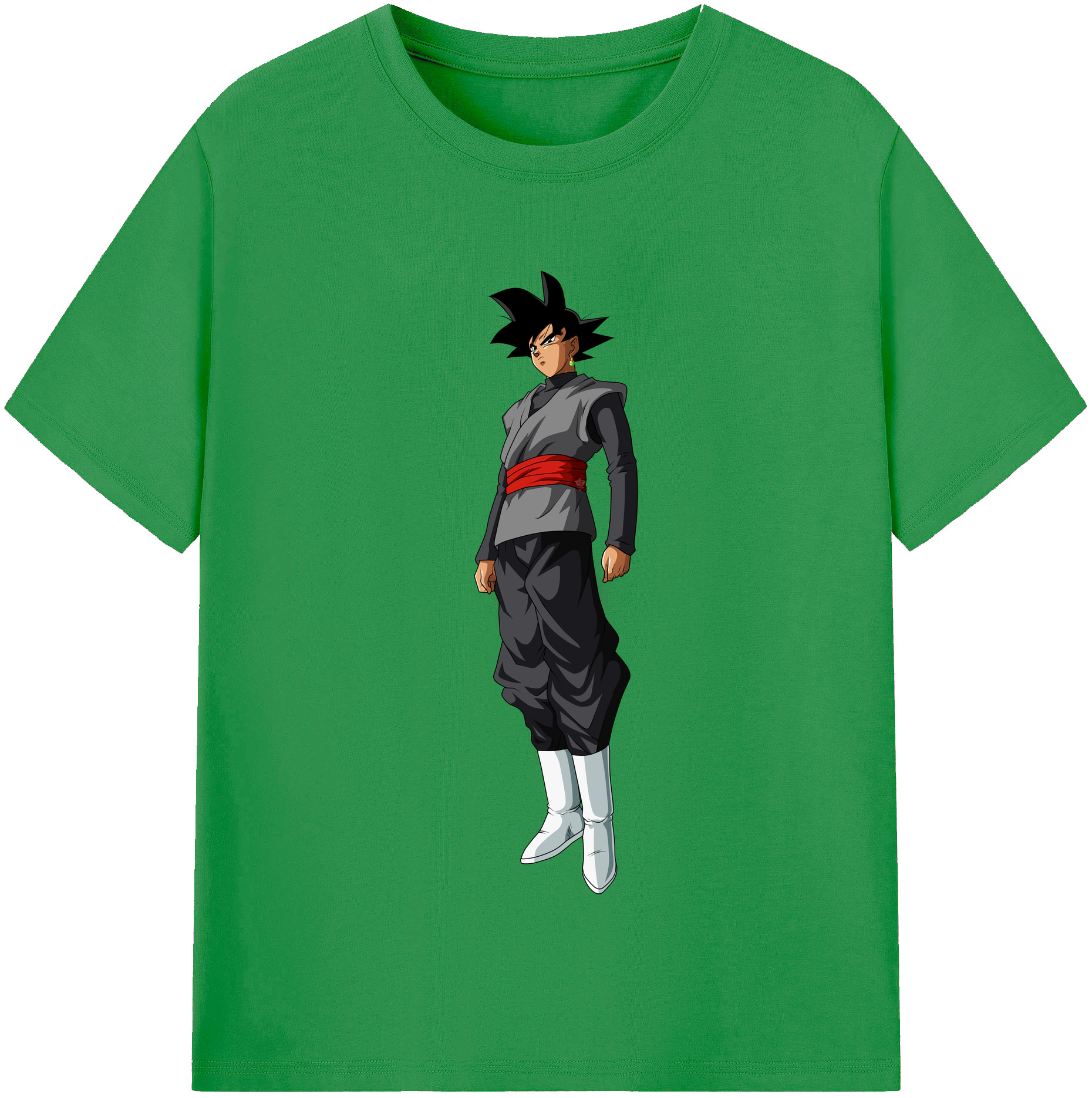 （画像用） ドラゴンボール ベジータ四世（Bejīta Yonsei）DRAGON BALL Vegeta IV レディースカジュアルプリントTシャツ（綿100％）