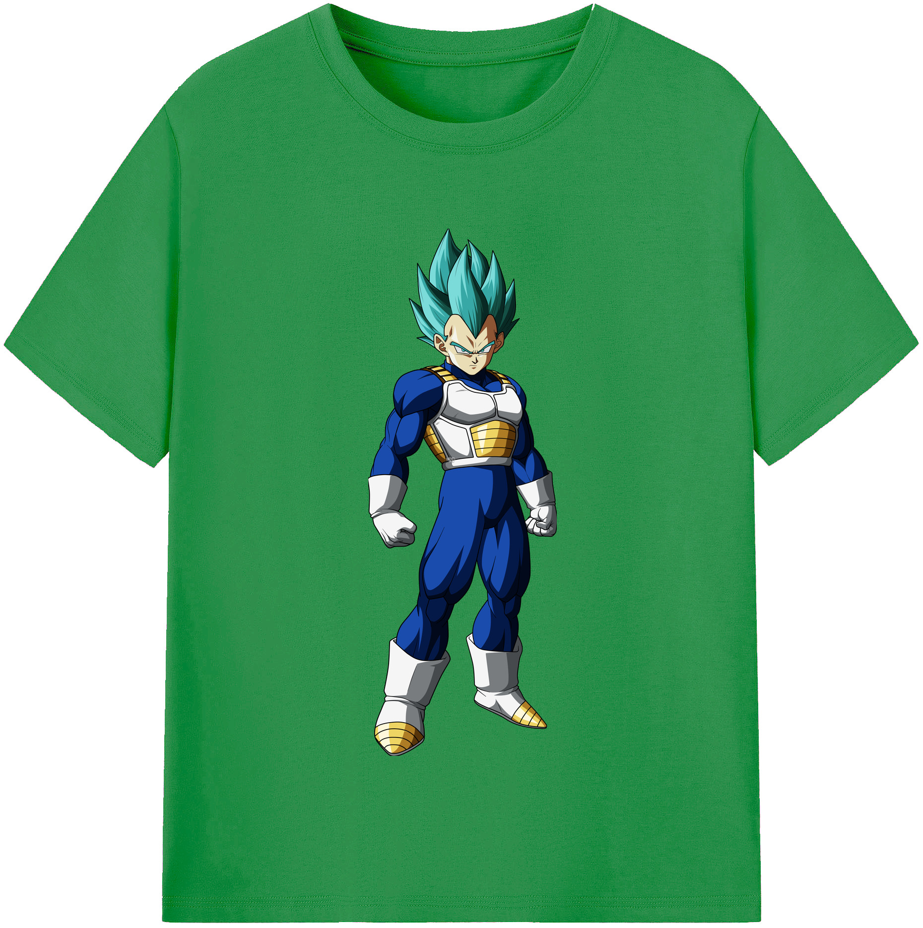 （画像用） ドラゴンボール ベジータ四世（Bejīta Yonsei）DRAGON BALL Vegeta IV レディースカジュアルプリントTシャツ（綿100％）