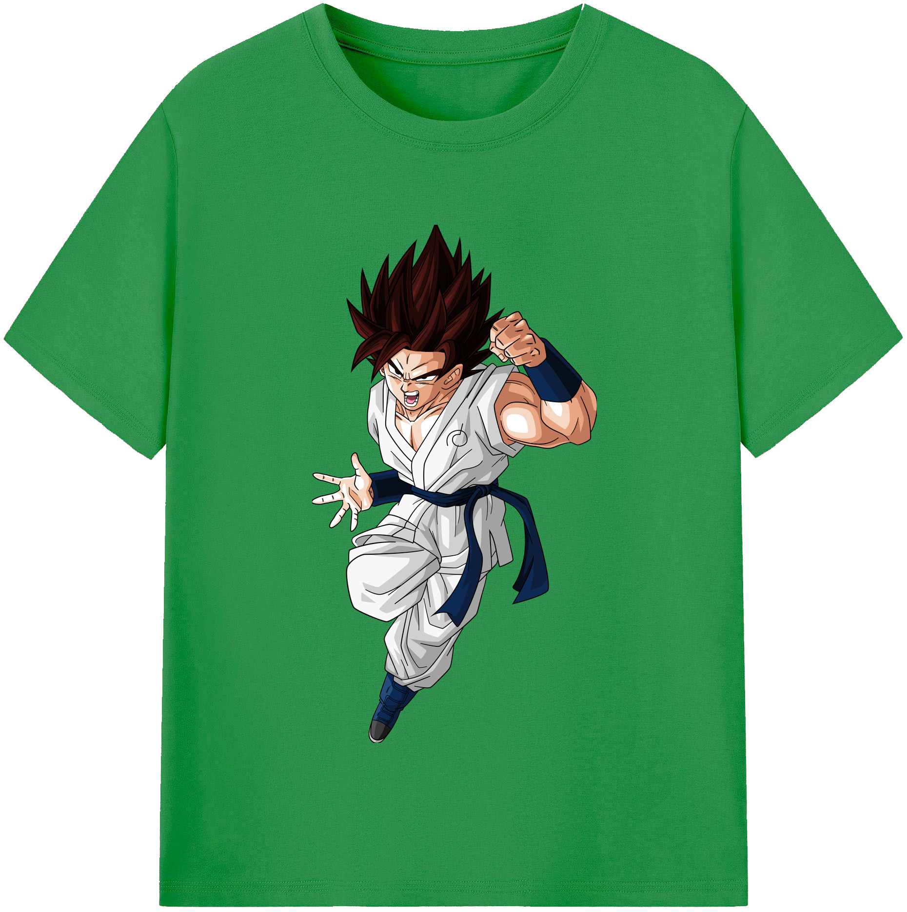 （画像用） ドラゴンボール 孫 悟飯（そんごはん）DRAGON BALL Son Gohan レディースカジュアルプリントTシャツ（綿100％）