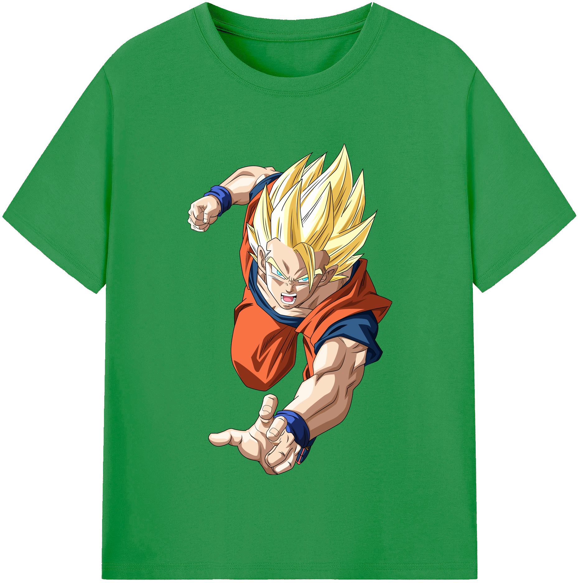 （画像用） ドラゴンボール 孫 悟飯（そんごはん）DRAGON BALL Son Gohan レディースカジュアルプリントTシャツ（綿100％）