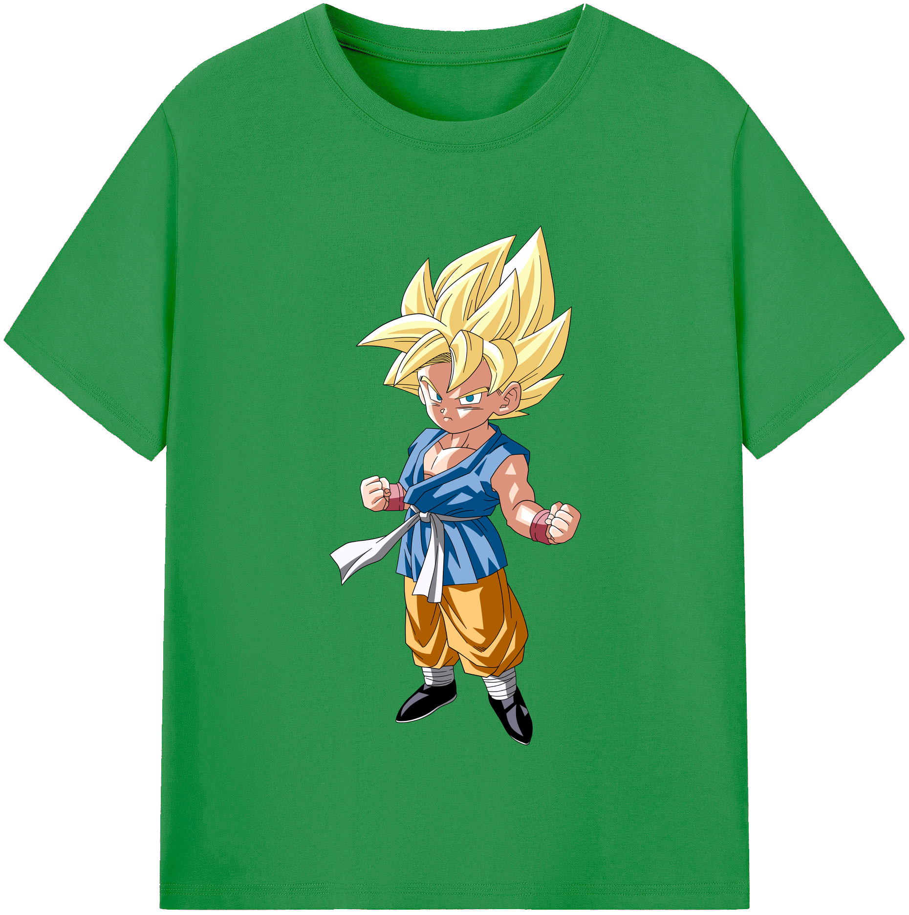 （画像用） ドラゴンボール 孫 悟飯（そんごはん）DRAGON BALL Son Gohan レディースカジュアルプリントTシャツ（綿100％）