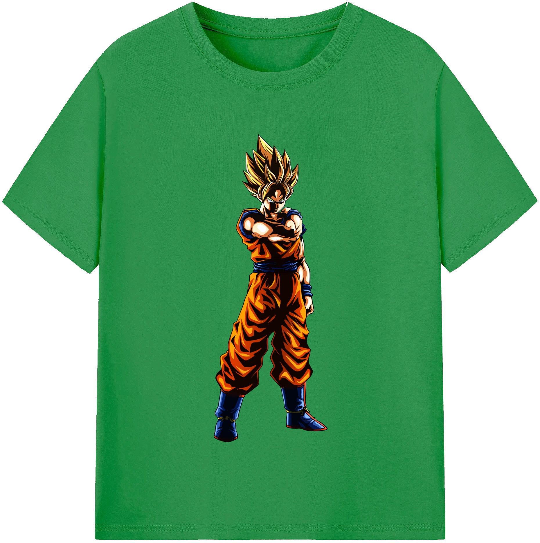 （画像用） ドラゴンボール 孫 悟飯（そんごはん）DRAGON BALL Son Gohan レディースカジュアルプリントTシャツ（綿100％）