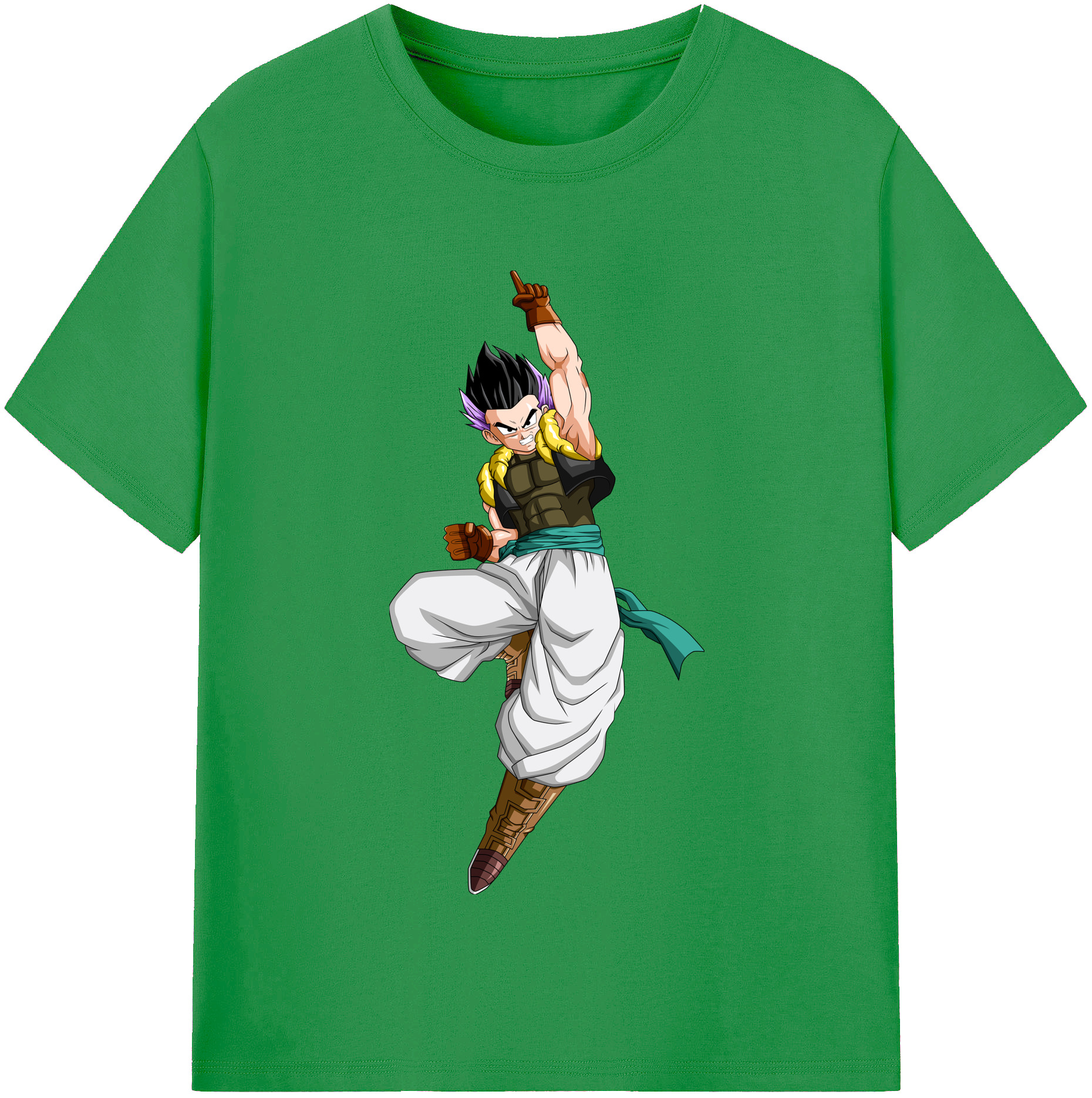 （画像用） ドラゴンボール 孫 悟飯（そんごはん）DRAGON BALL Son Gohan レディースカジュアルプリントTシャツ（綿100％）