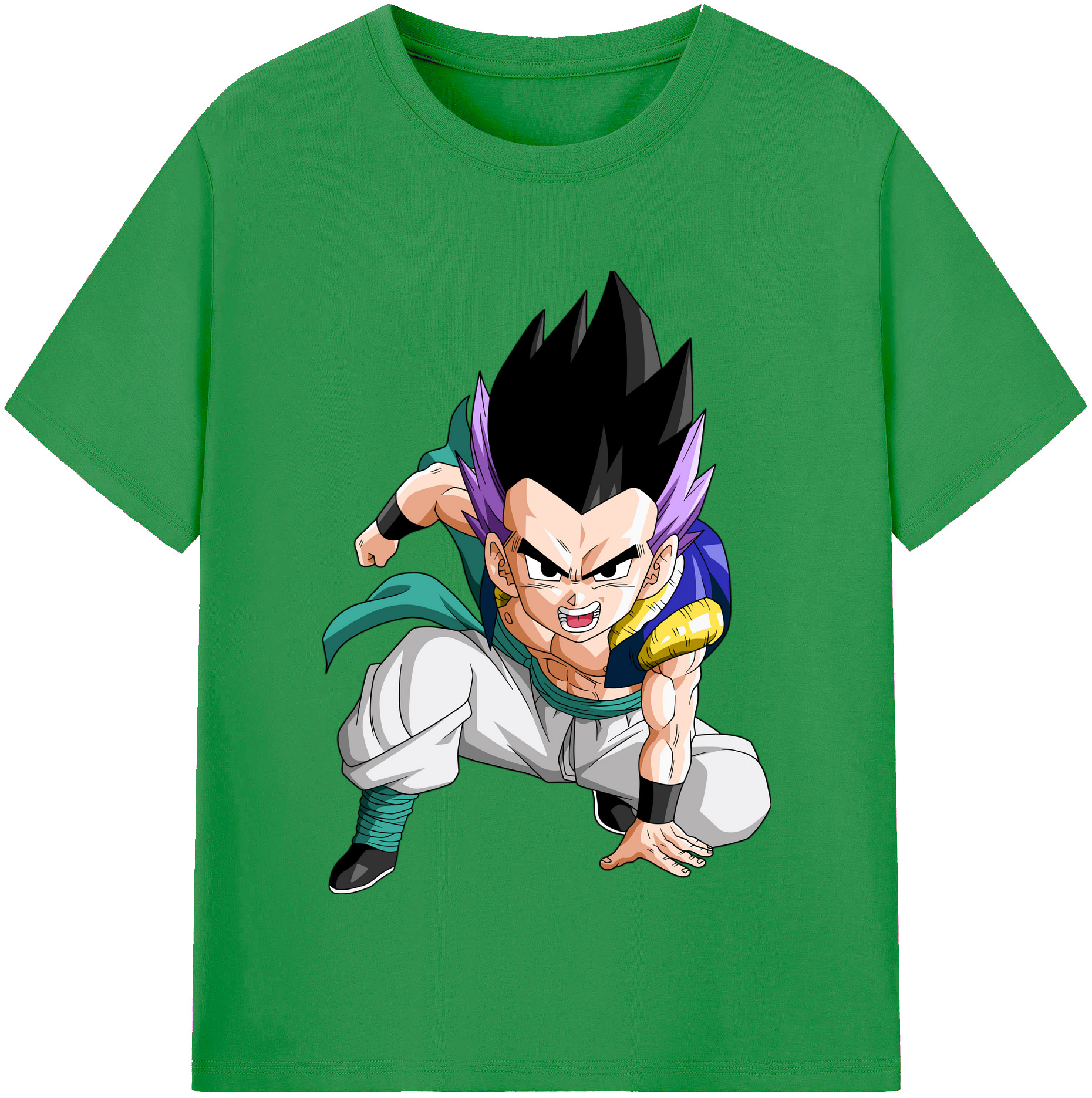 （画像用） ドラゴンボール 孫 悟飯（そんごはん）DRAGON BALL Son Gohan レディースカジュアルプリントTシャツ（綿100％）