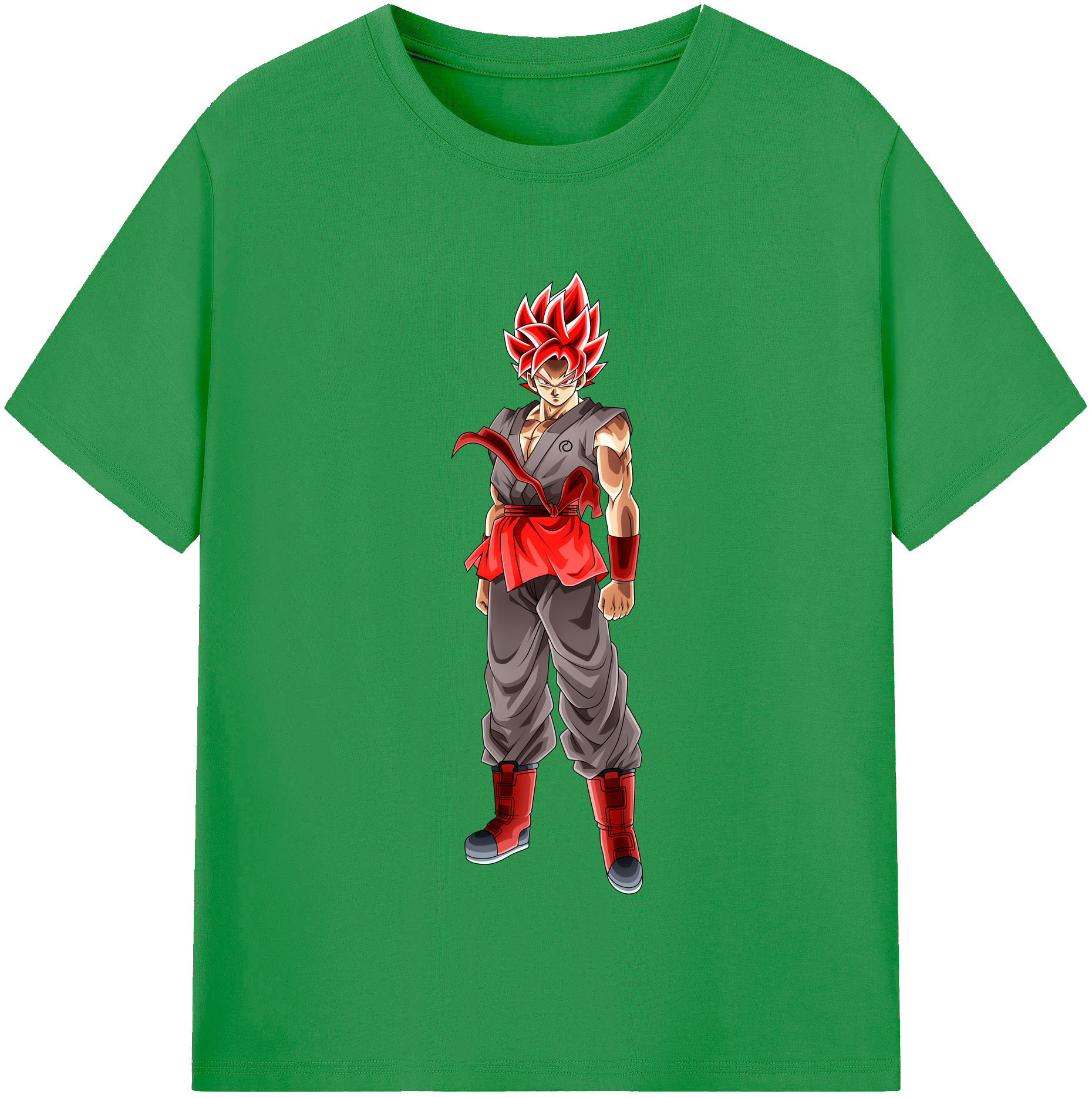 （画像用） ドラゴンボール 孫 悟飯（そんごはん）DRAGON BALL Son Gohan レディースカジュアルプリントTシャツ（綿100％）