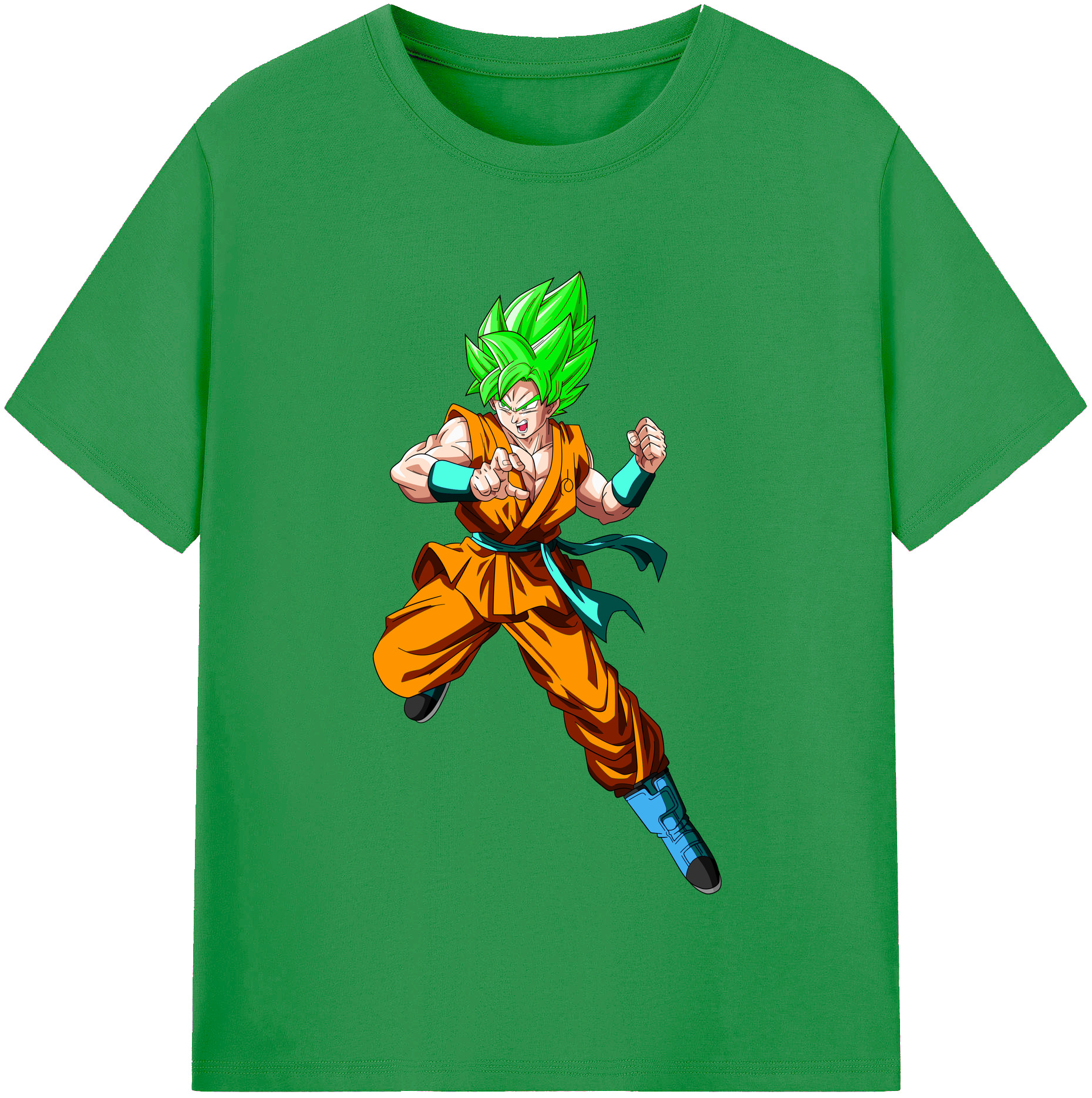 （画像用） ドラゴンボール 孫 悟飯（そんごはん）DRAGON BALL Son Gohan レディースカジュアルプリントTシャツ（綿100％）