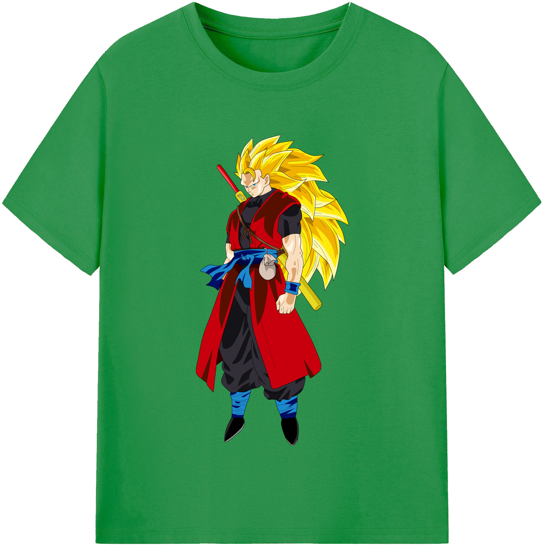（画像用） ドラゴンボール トランクス（Torankusu）DRAGON BALL Trunks レディースカジュアルプリントTシャツ（綿100％）