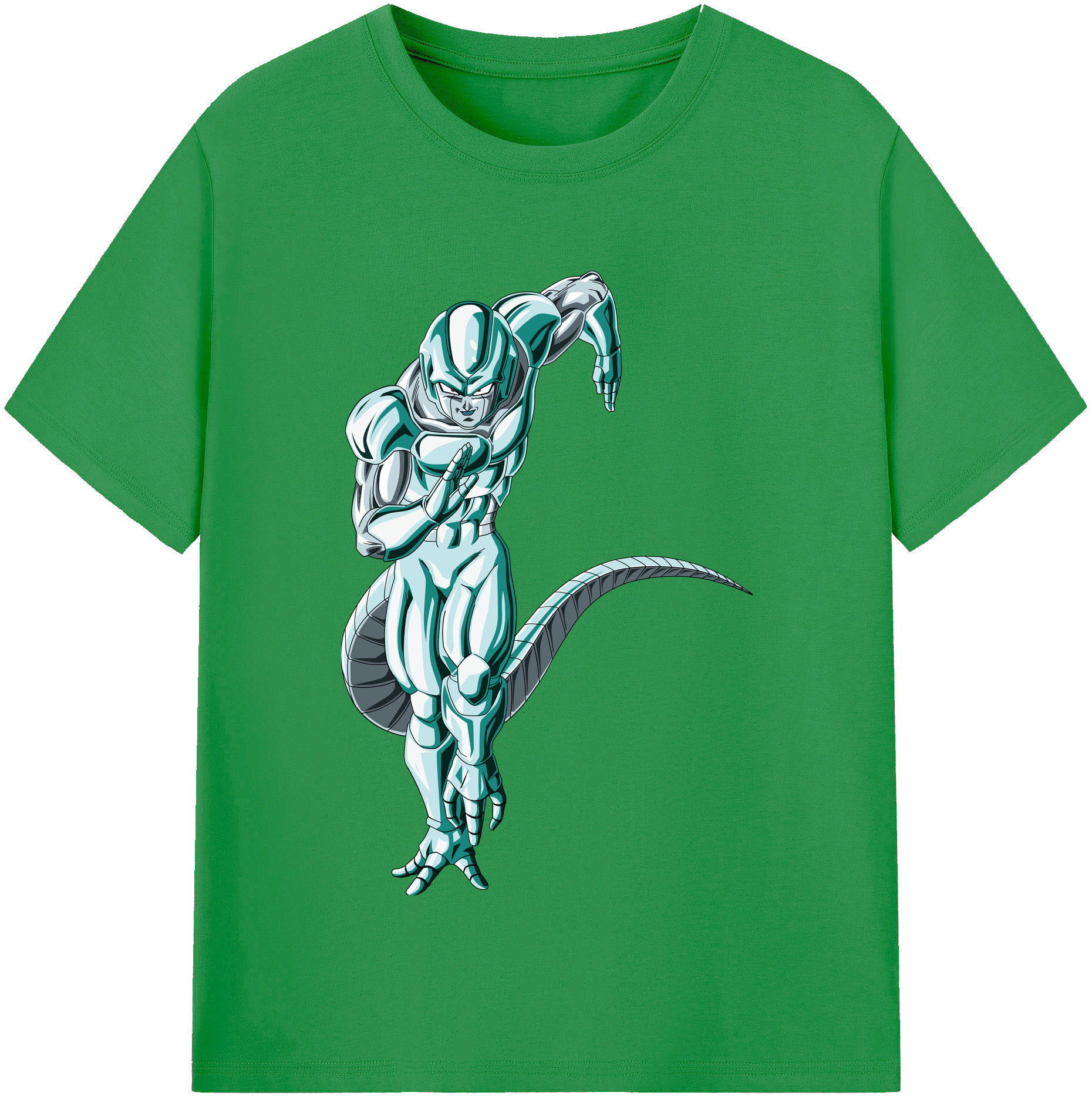 （画像用） ドラゴンボール フリーザ DRAGON BALL Frieza レディースカジュアルプリントTシャツ（綿100％）