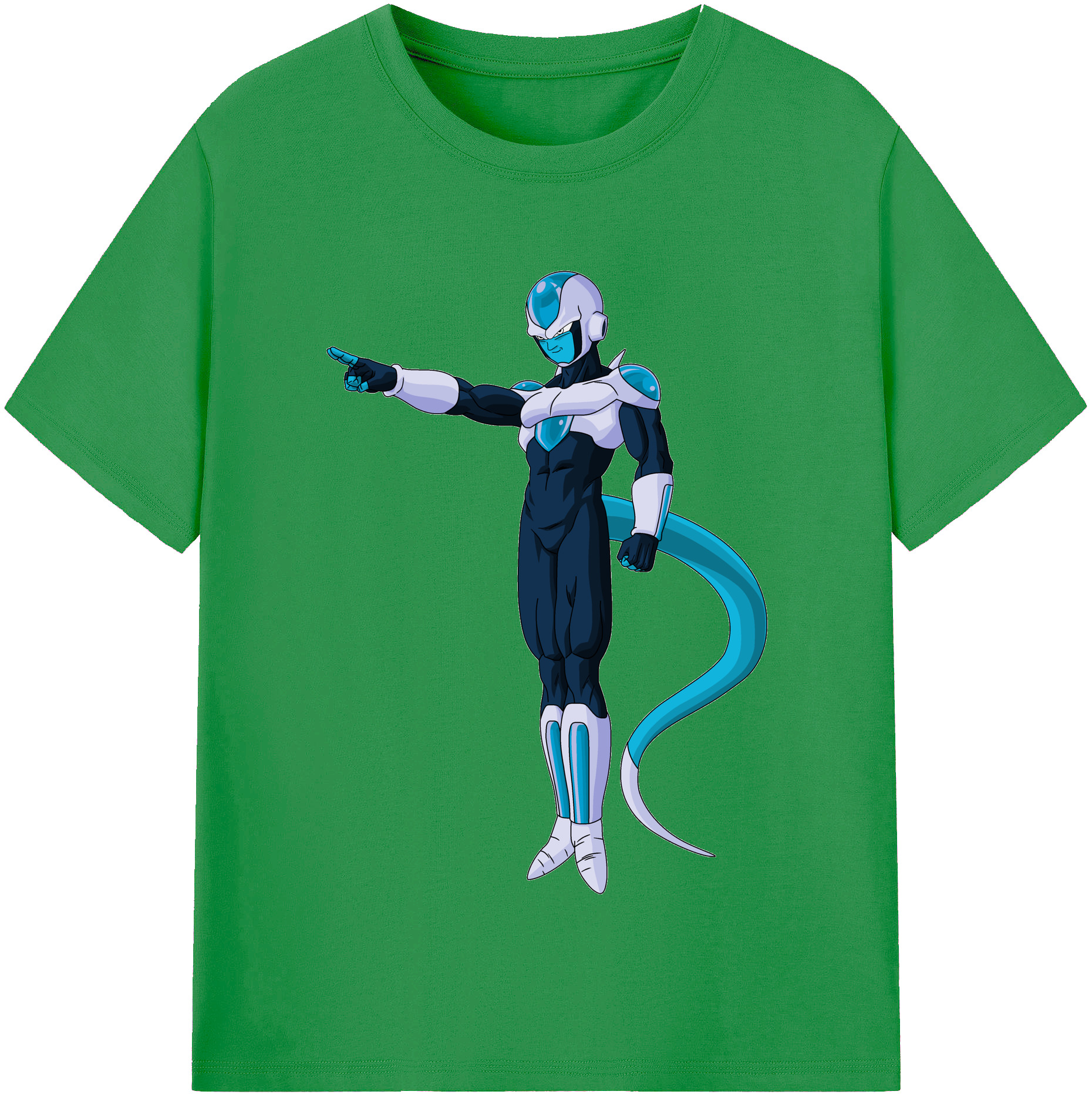 （画像用） ドラゴンボール フリーザ DRAGON BALL Frieza レディースカジュアルプリントTシャツ（綿100％）