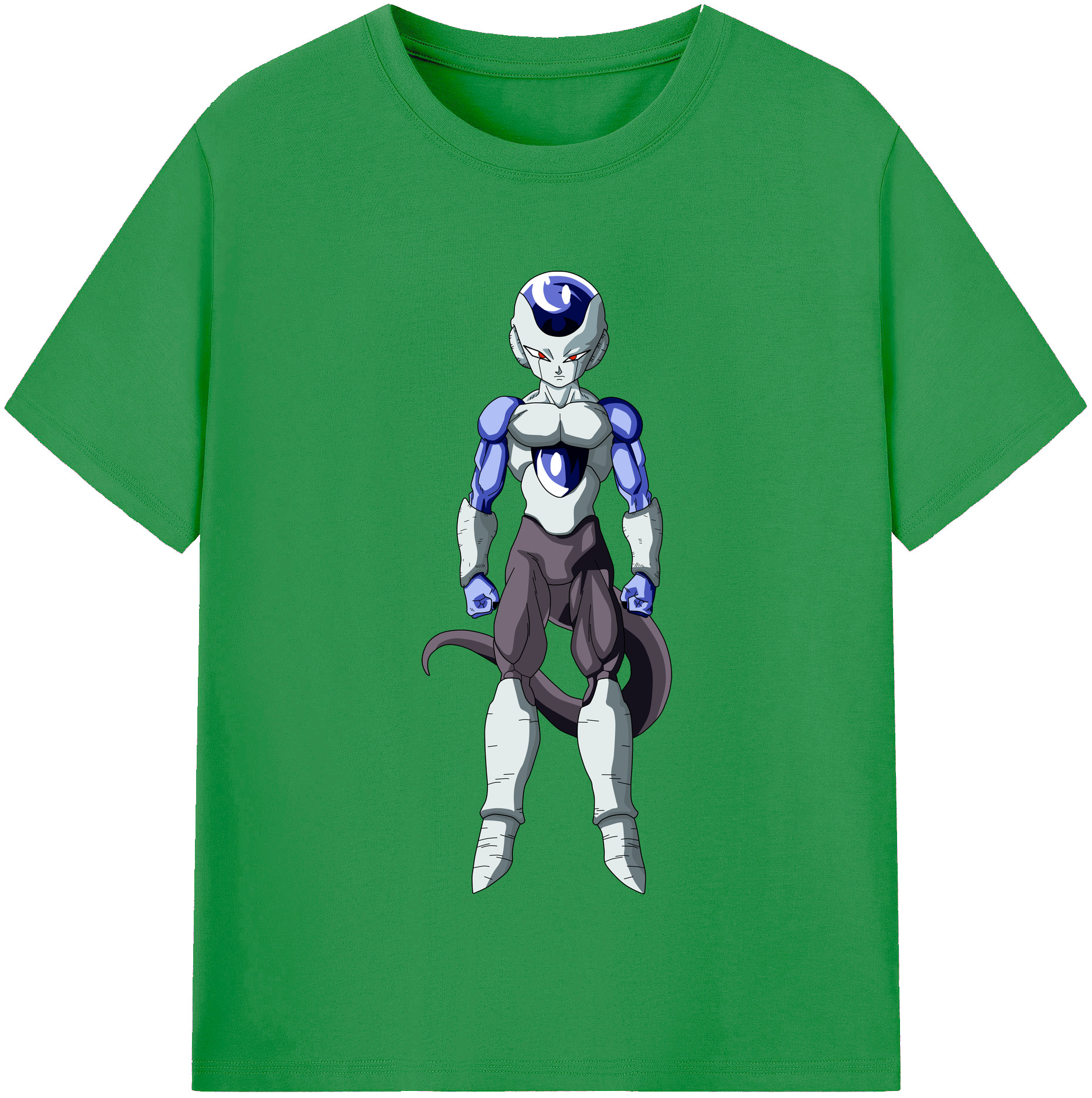 （画像用） ドラゴンボール フリーザ DRAGON BALL Frieza レディースカジュアルプリントTシャツ（綿100％）