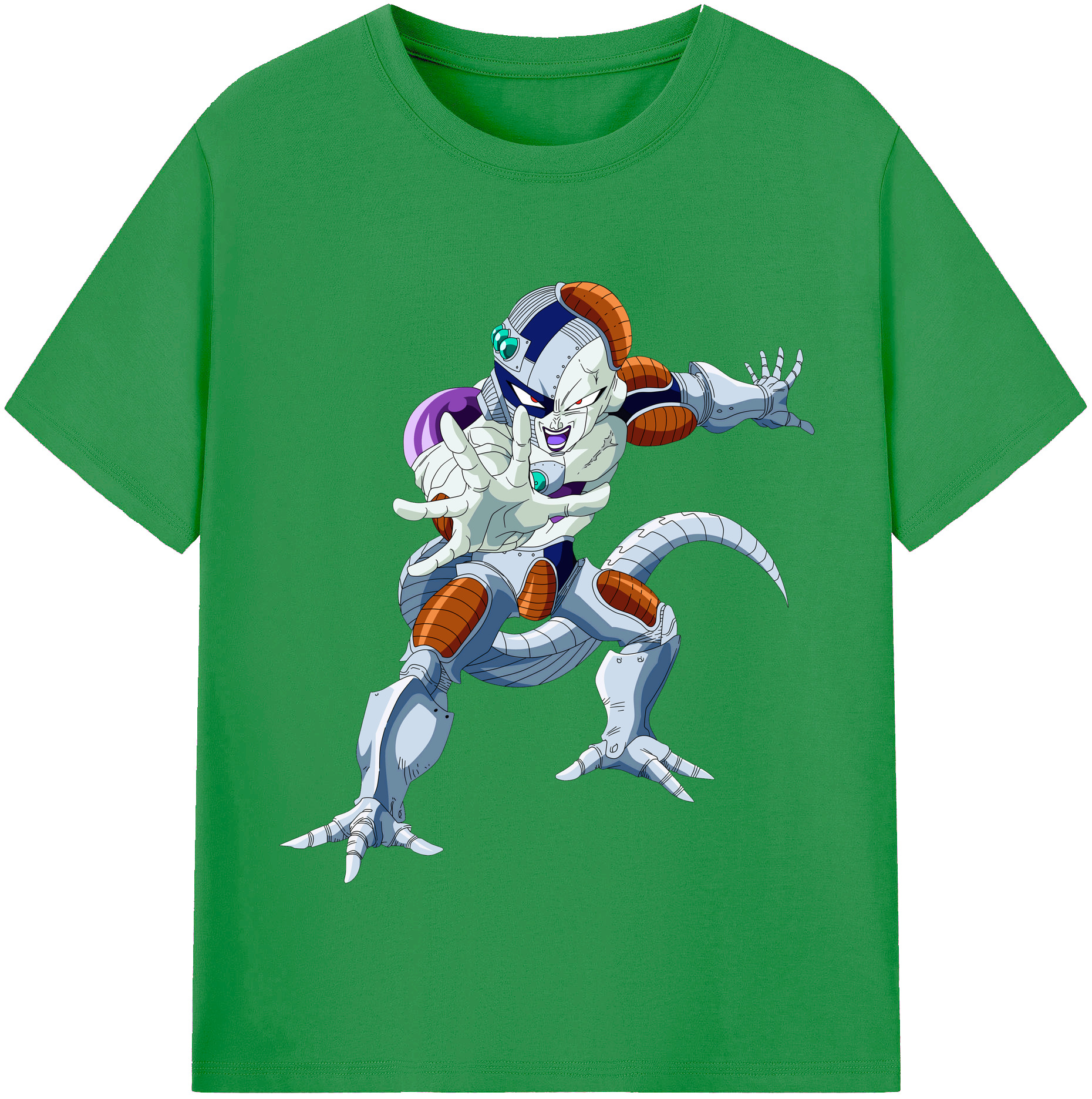 （画像用） ドラゴンボール フリーザ DRAGON BALL Frieza レディースカジュアルプリントTシャツ（綿100％）