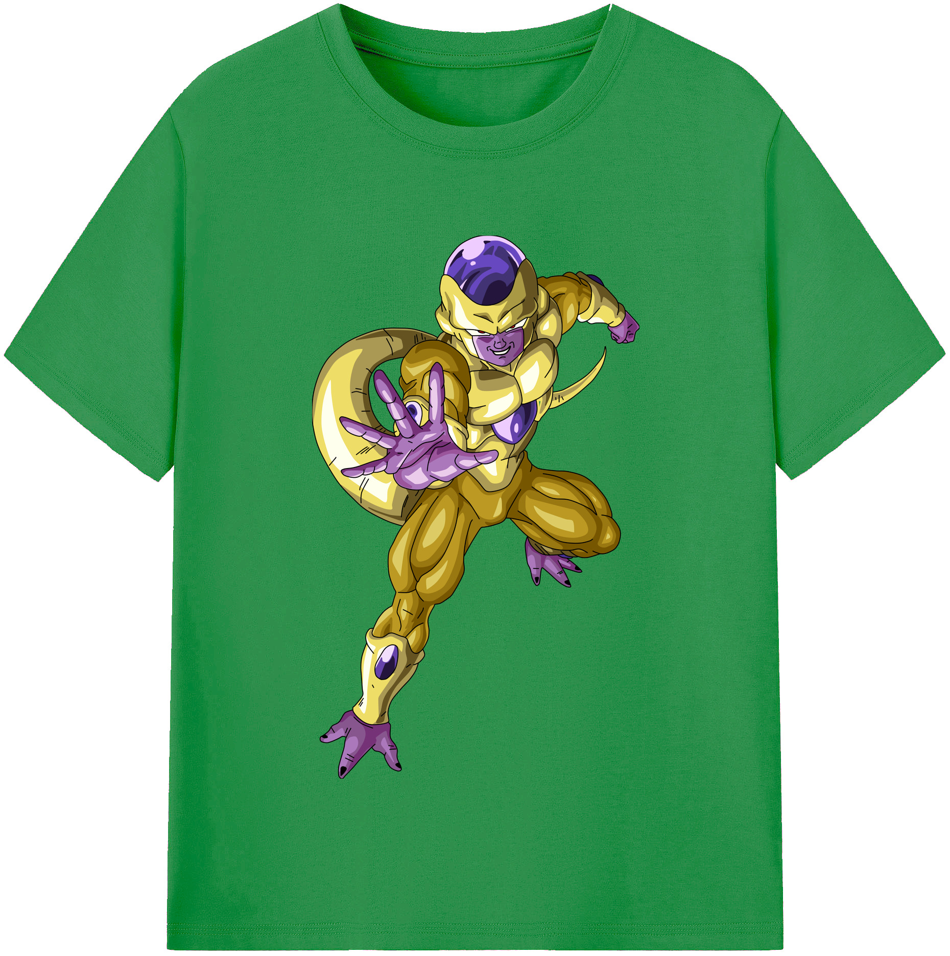 （画像用） ドラゴンボール フリーザ DRAGON BALL Frieza レディースカジュアルプリントTシャツ（綿100％）