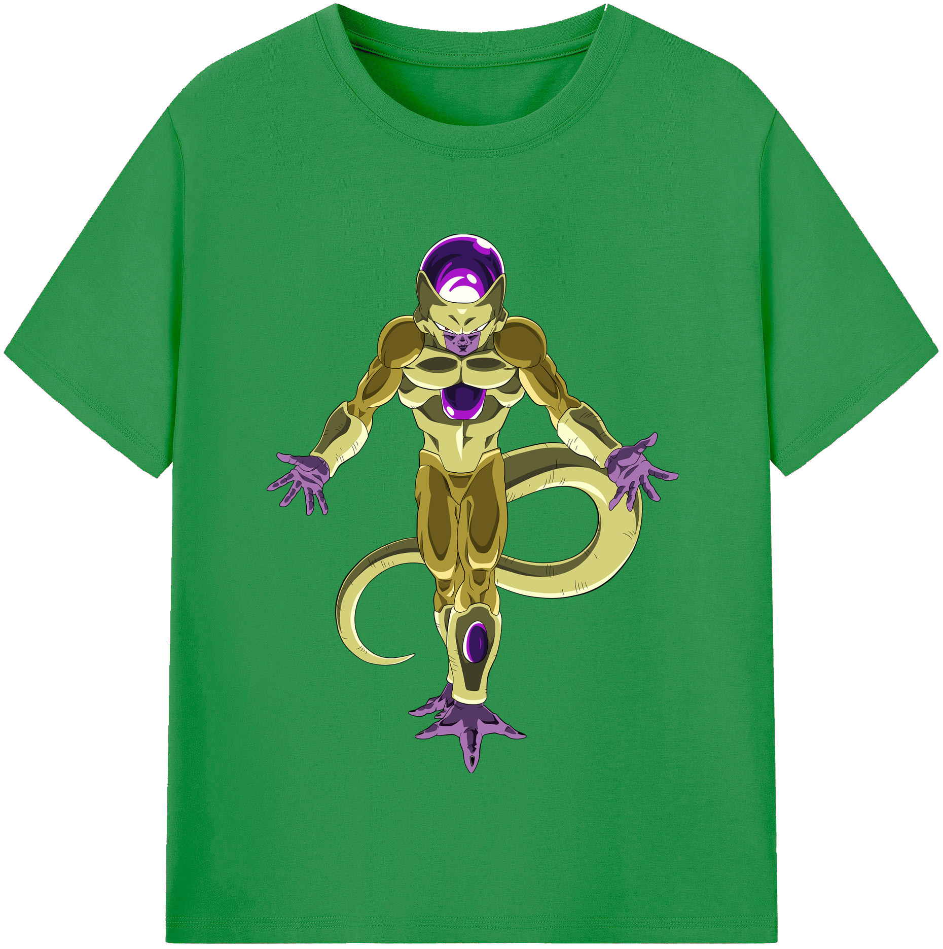 （画像用） ドラゴンボール フリーザ DRAGON BALL Frieza レディースカジュアルプリントTシャツ（綿100％）