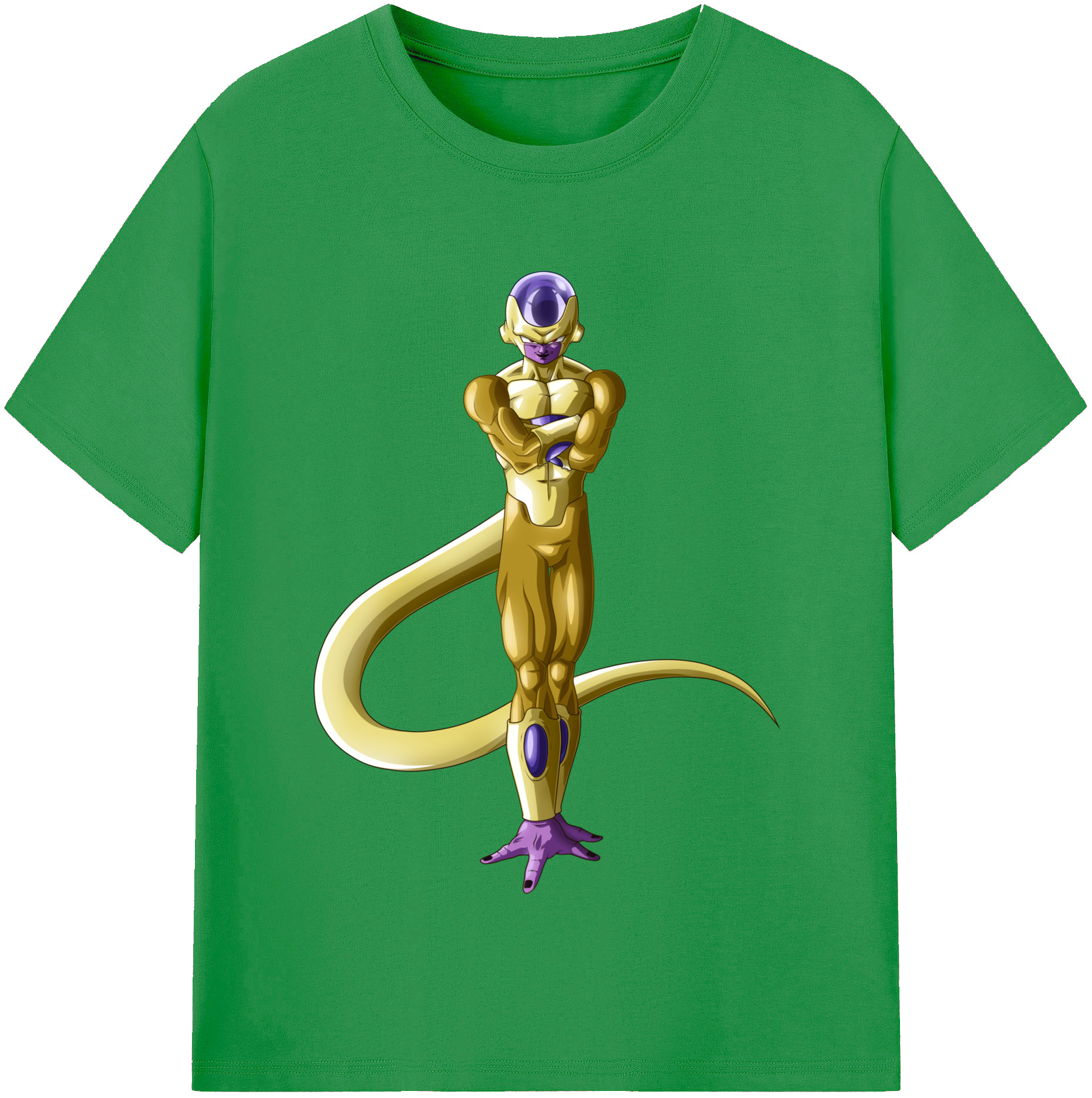 （画像用） ドラゴンボール フリーザ DRAGON BALL Frieza レディースカジュアルプリントTシャツ（綿100％）