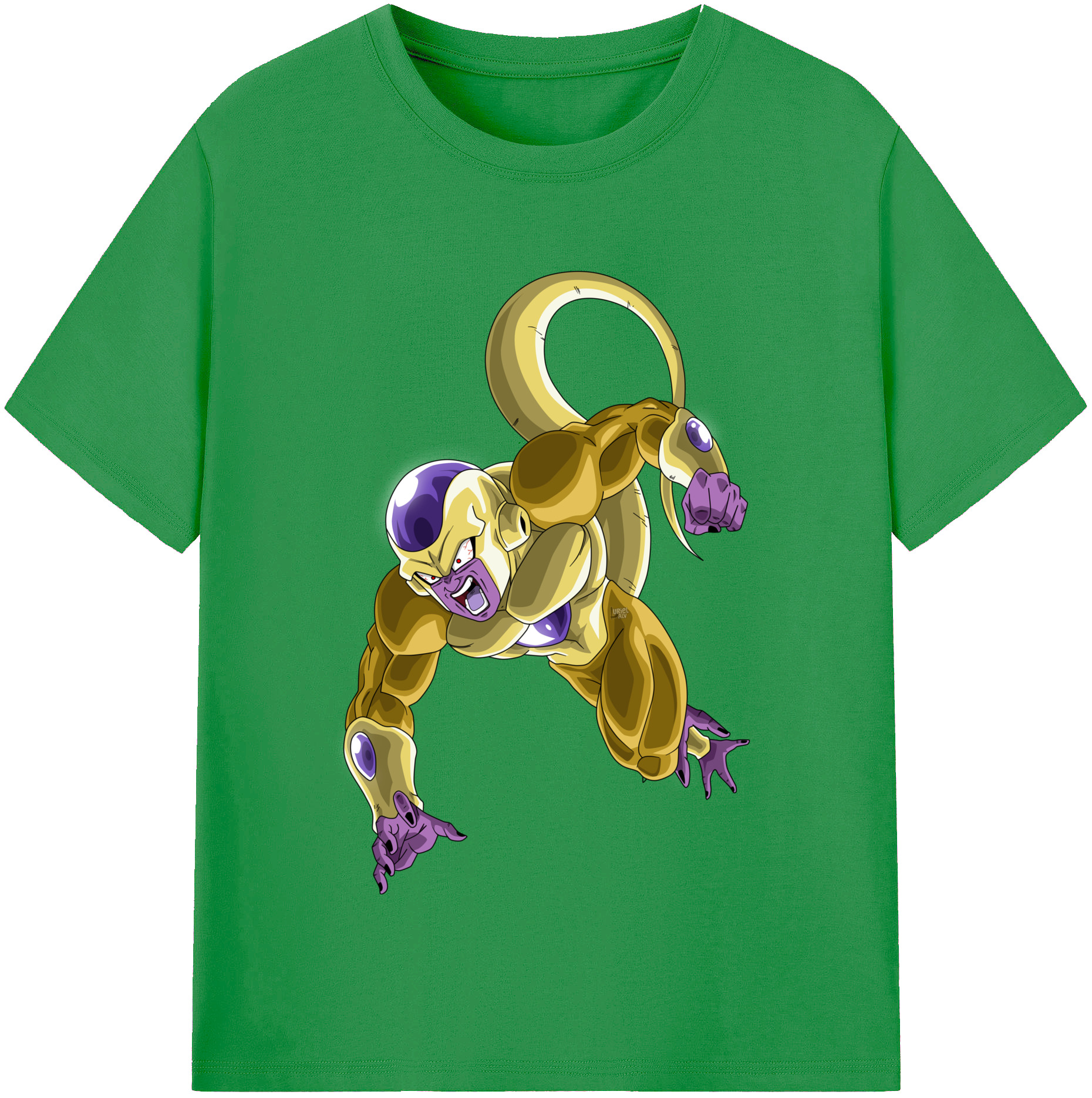 （画像用） ドラゴンボール フリーザ DRAGON BALL Frieza レディースカジュアルプリントTシャツ（綿100％）