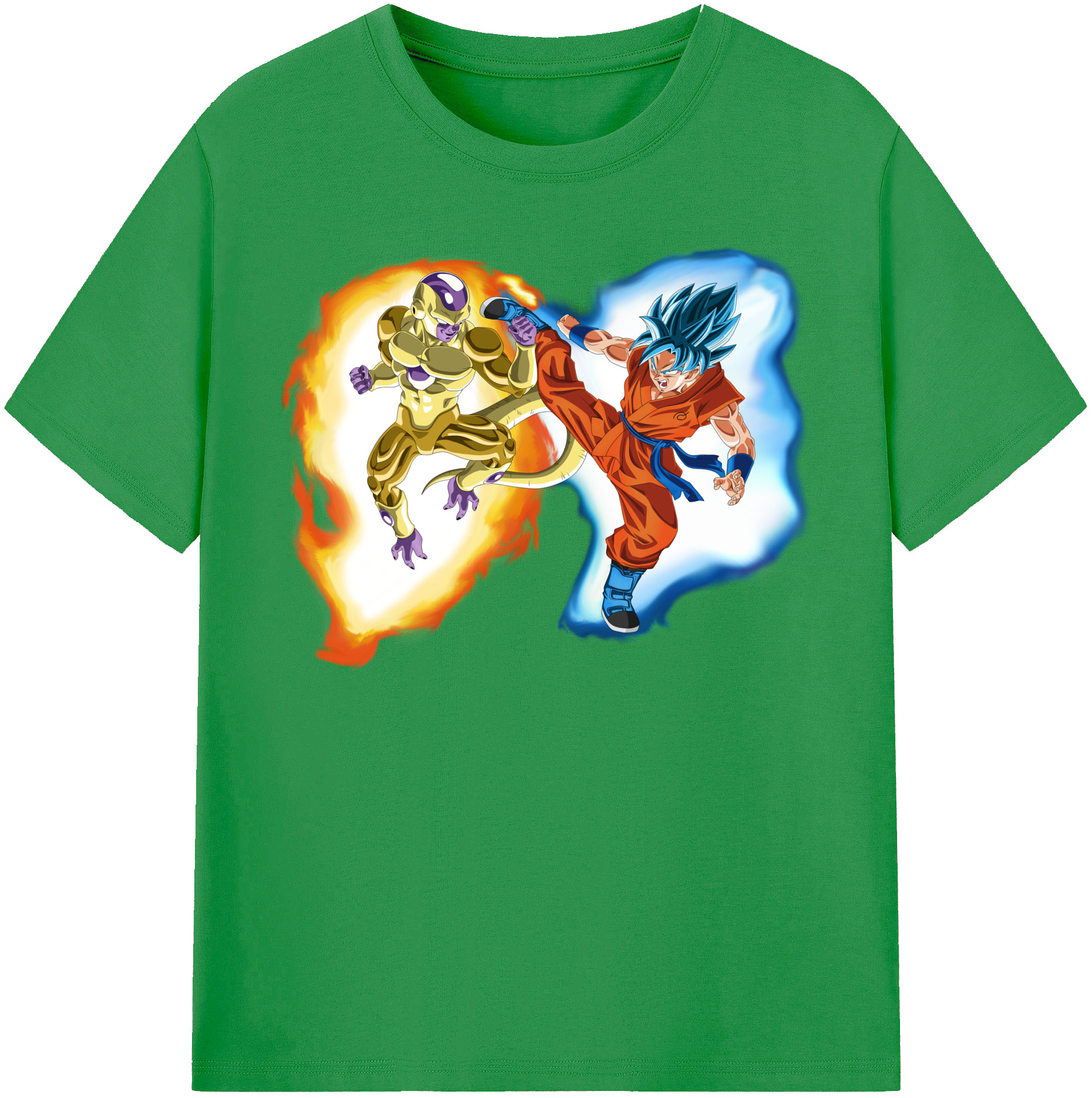 （画像用） ドラゴンボール フリーザ DRAGON BALL Frieza レディースカジュアルプリントTシャツ（綿100％）