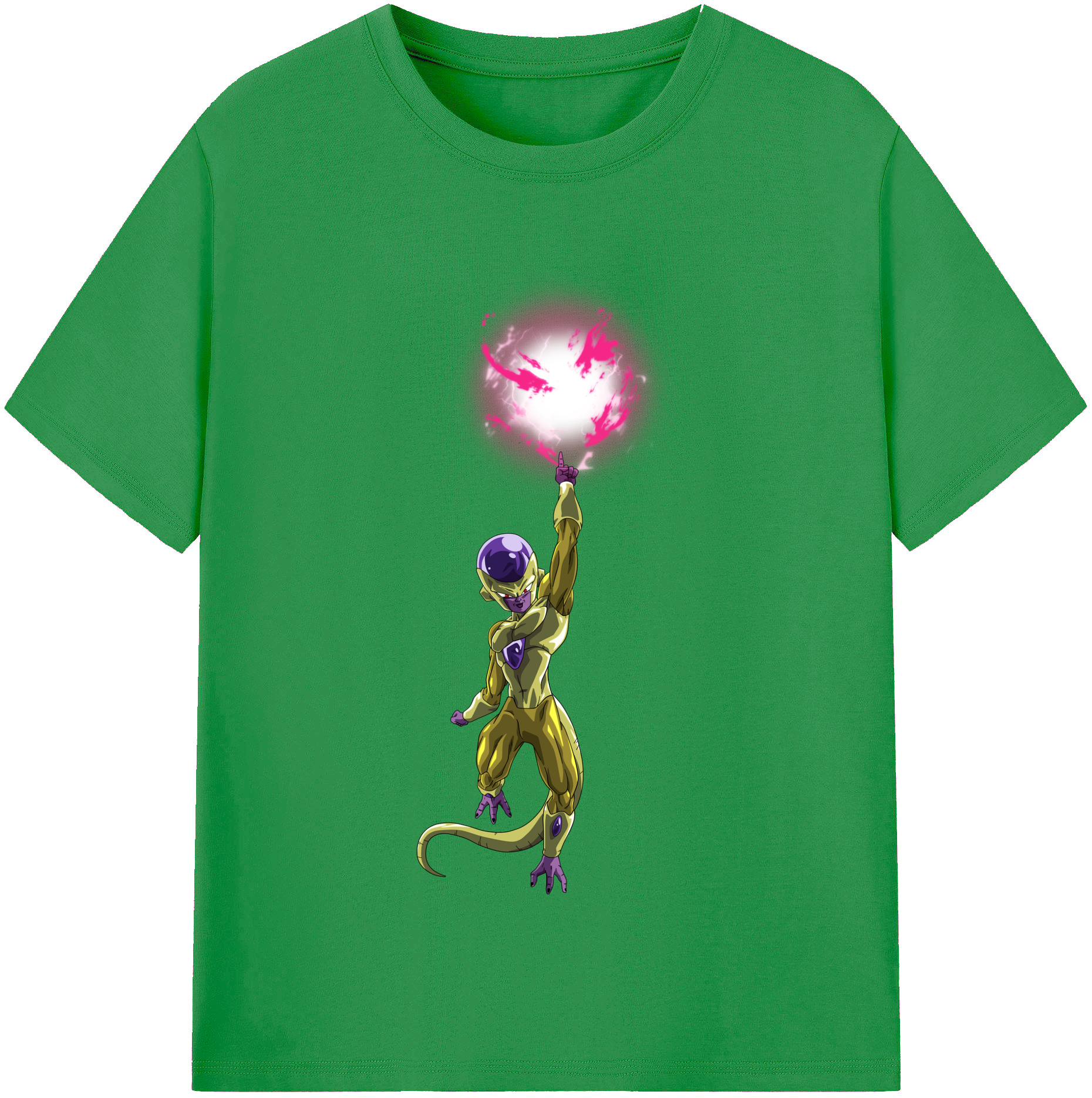 （画像用） ドラゴンボール フリーザ DRAGON BALL Frieza レディースカジュアルプリントTシャツ（綿100％）