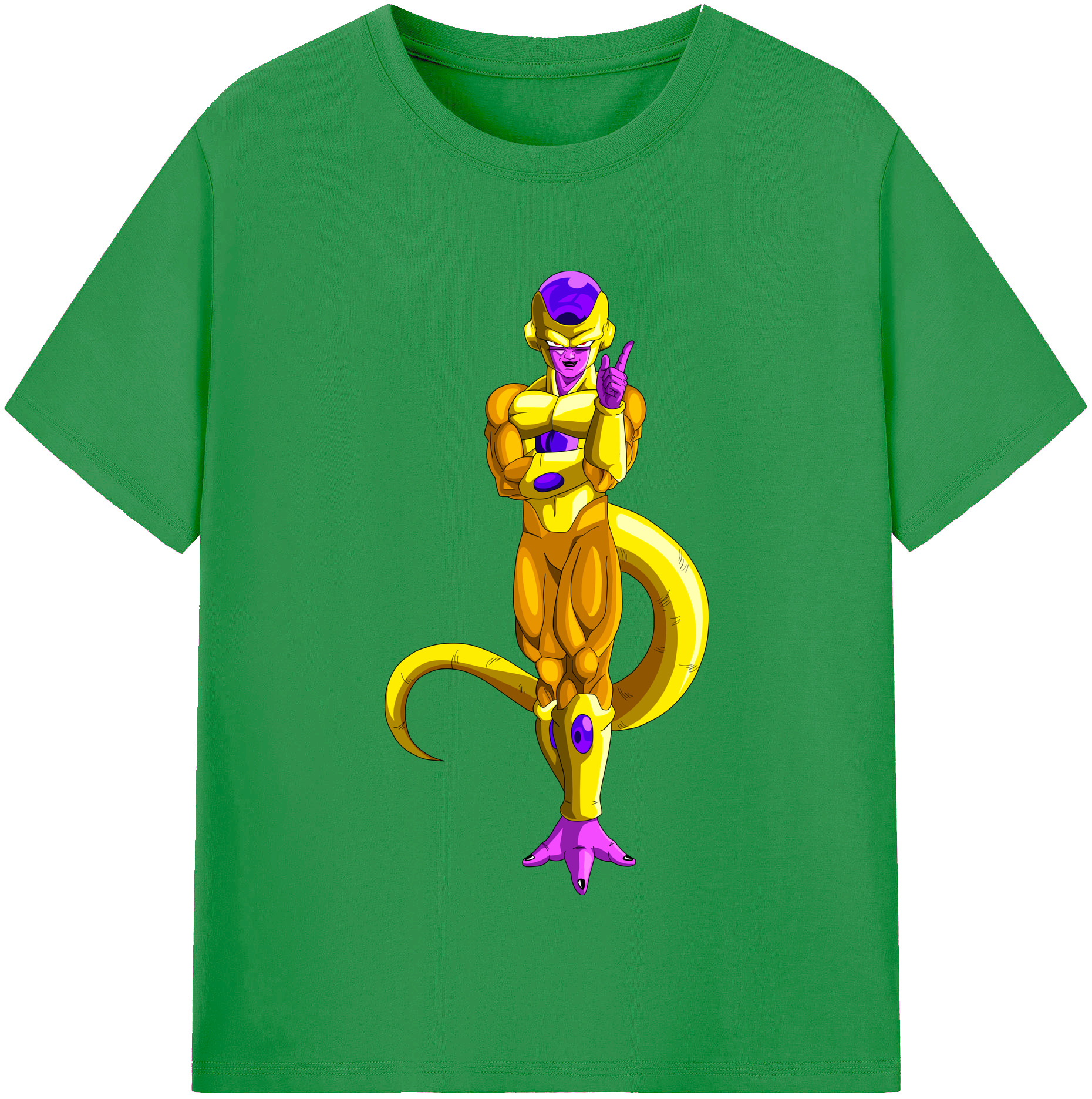 （画像用） ドラゴンボール フリーザ DRAGON BALL Frieza レディースカジュアルプリントTシャツ（綿100％）