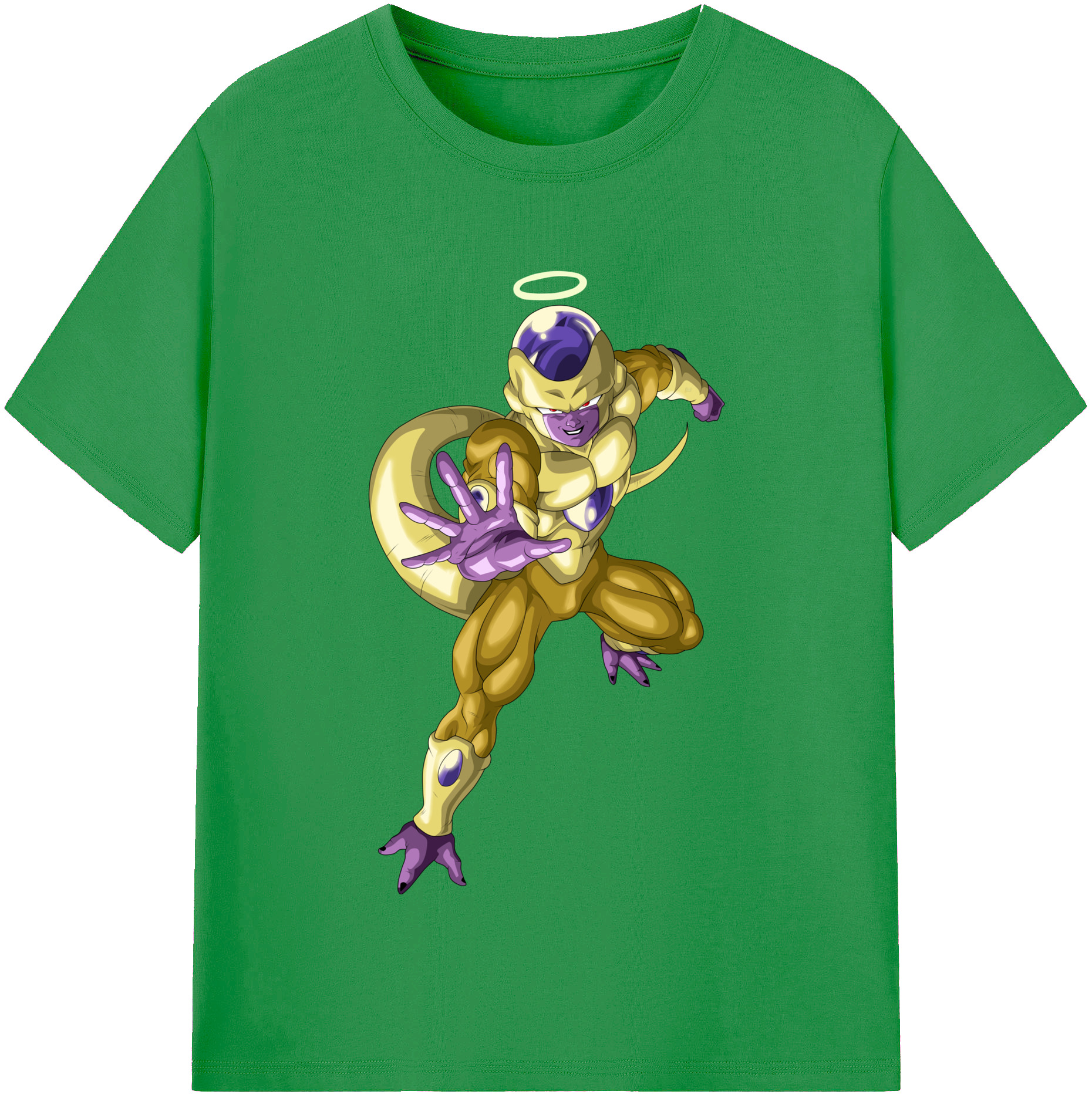 （画像用） ドラゴンボール フリーザ DRAGON BALL Frieza レディースカジュアルプリントTシャツ（綿100％）