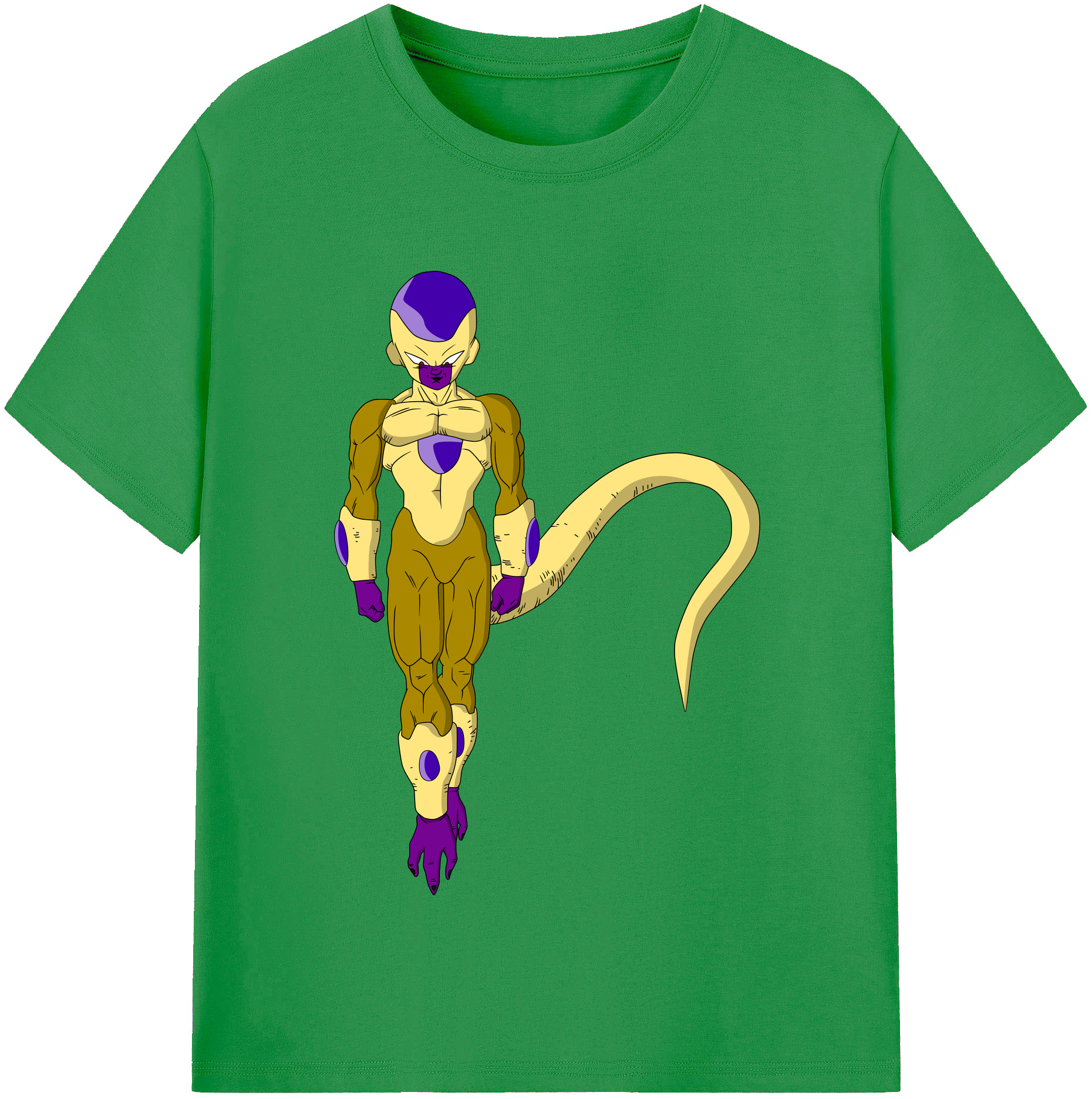 （画像用） ドラゴンボール フリーザ DRAGON BALL Frieza レディースカジュアルプリントTシャツ（綿100％）