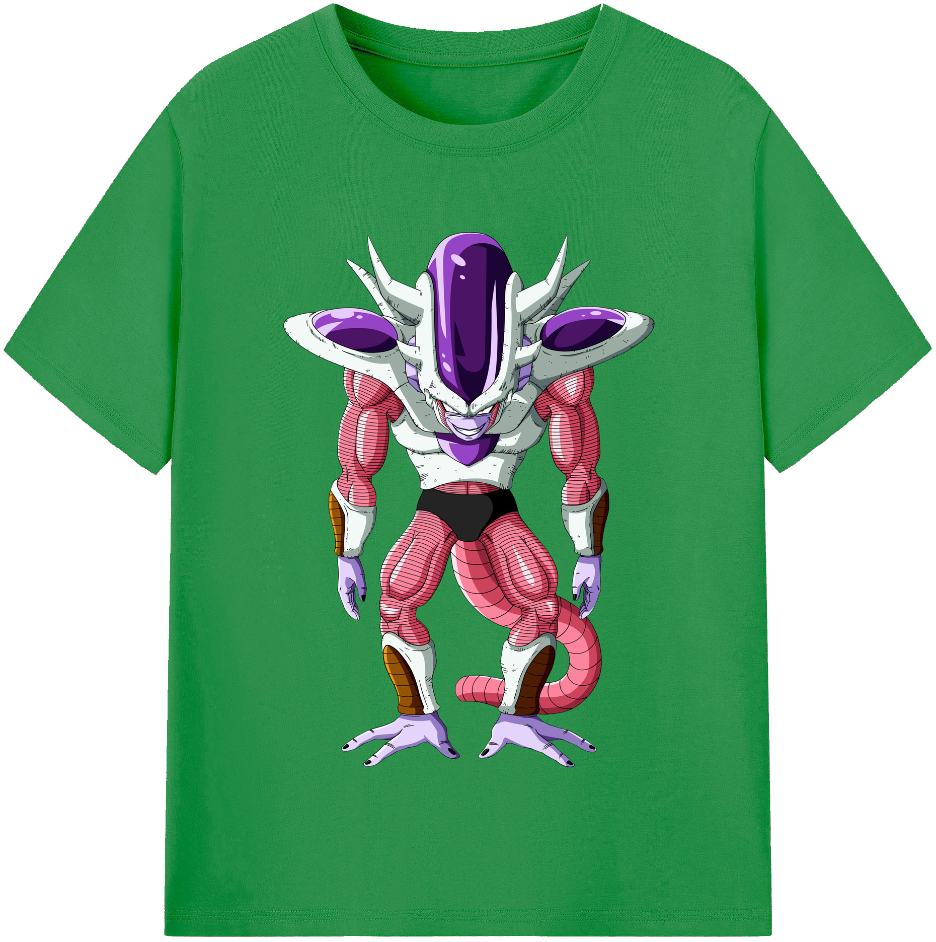 （画像用） ドラゴンボール フリーザ DRAGON BALL Frieza レディースカジュアルプリントTシャツ（綿100％）
