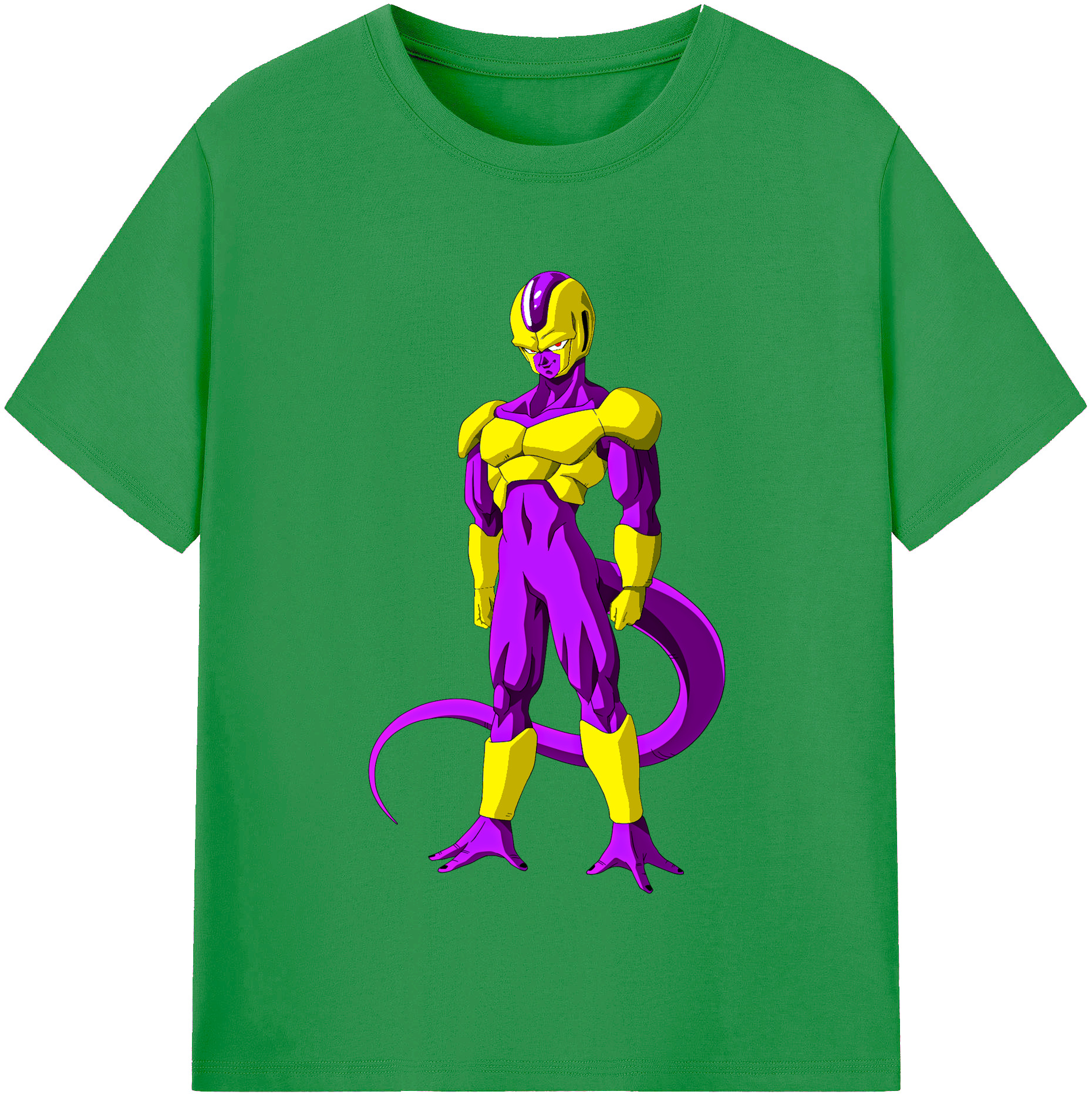 （画像用） ドラゴンボール フリーザ DRAGON BALL Frieza レディースカジュアルプリントTシャツ（綿100％）