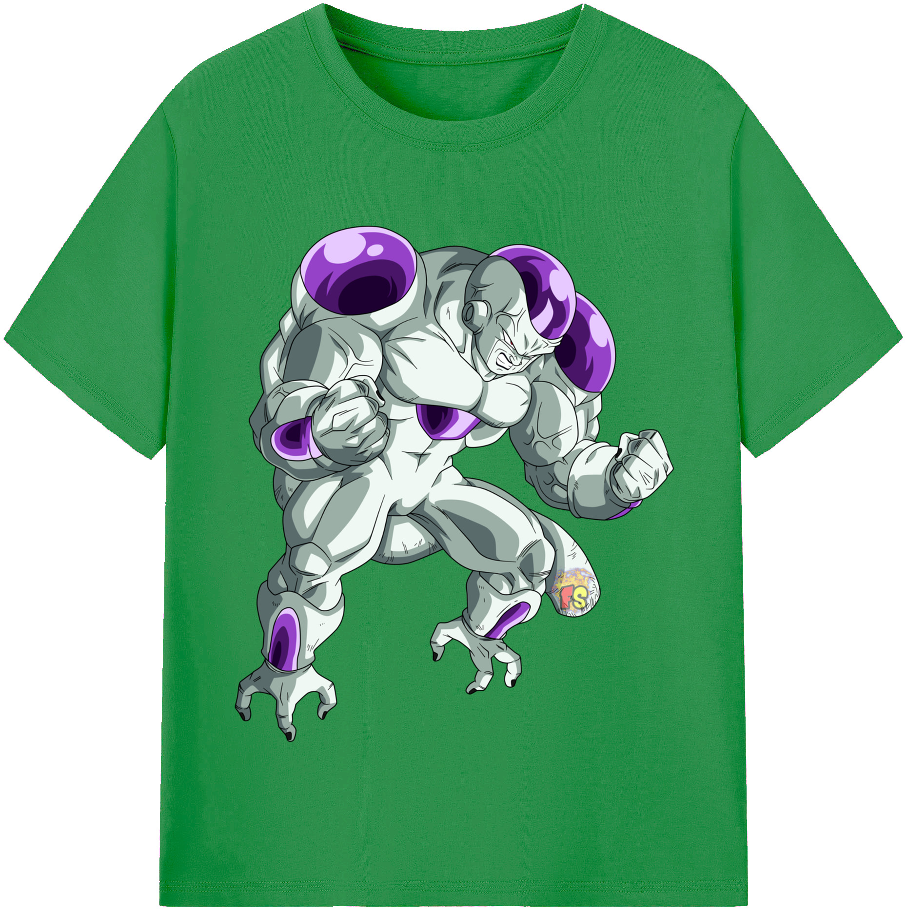 （画像用） ドラゴンボール フリーザ DRAGON BALL Frieza レディースカジュアルプリントTシャツ（綿100％）