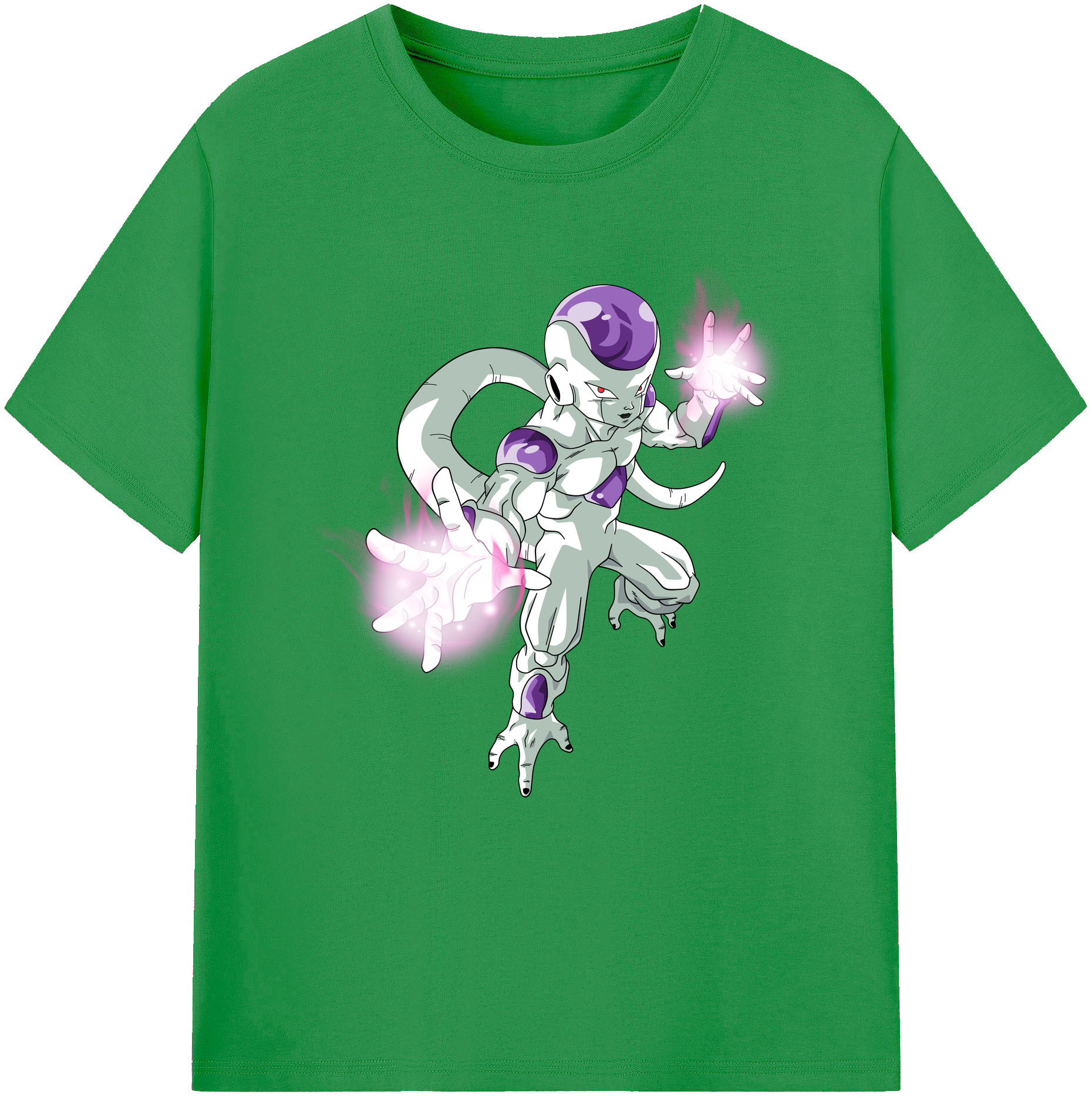 （画像用） ドラゴンボール フリーザ DRAGON BALL Frieza レディースカジュアルプリントTシャツ（綿100％）