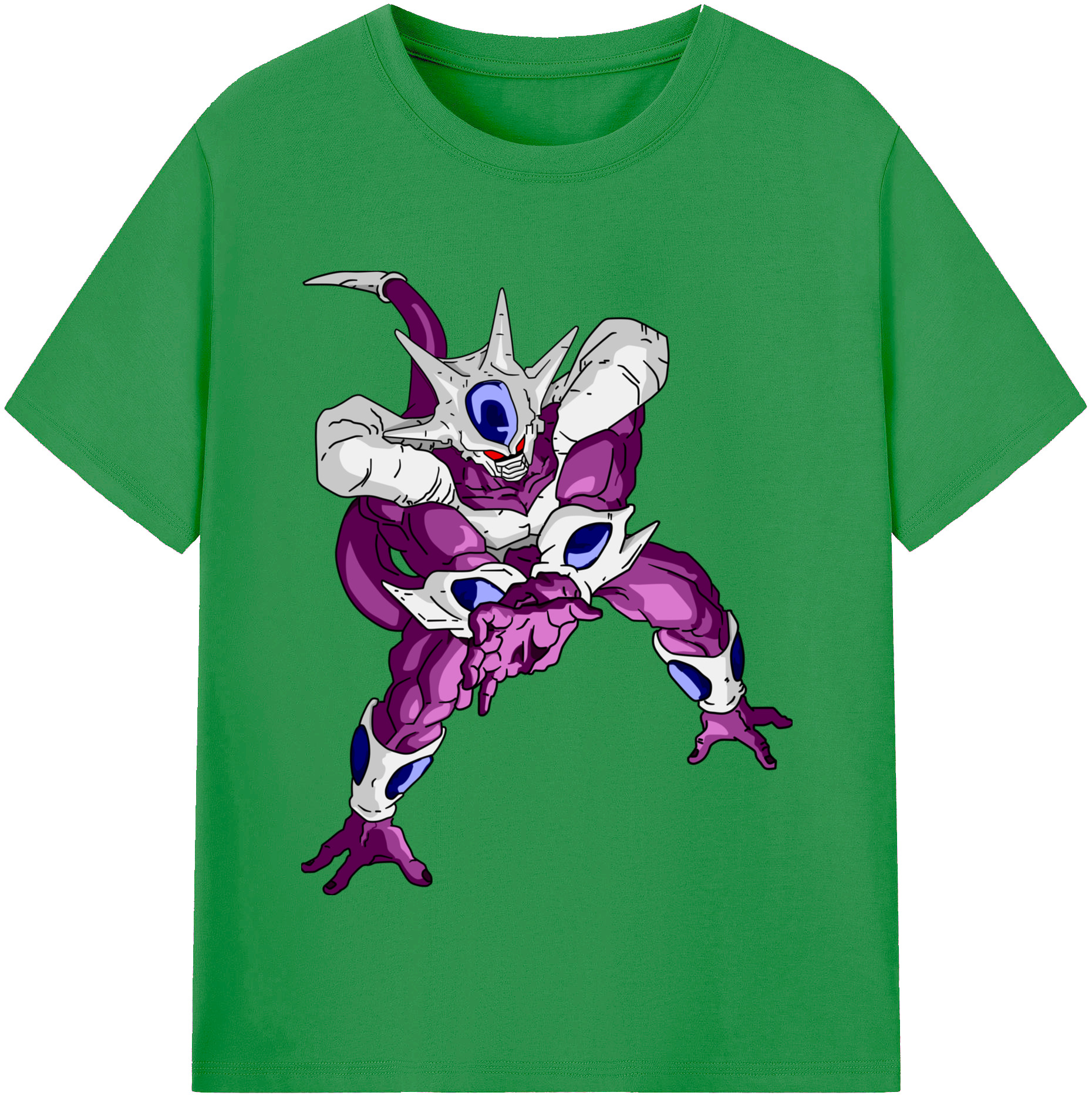 （画像用） ドラゴンボール クウラ DRAGON BALL Cooler Coora レディースカジュアルプリントTシャツ（綿100％）