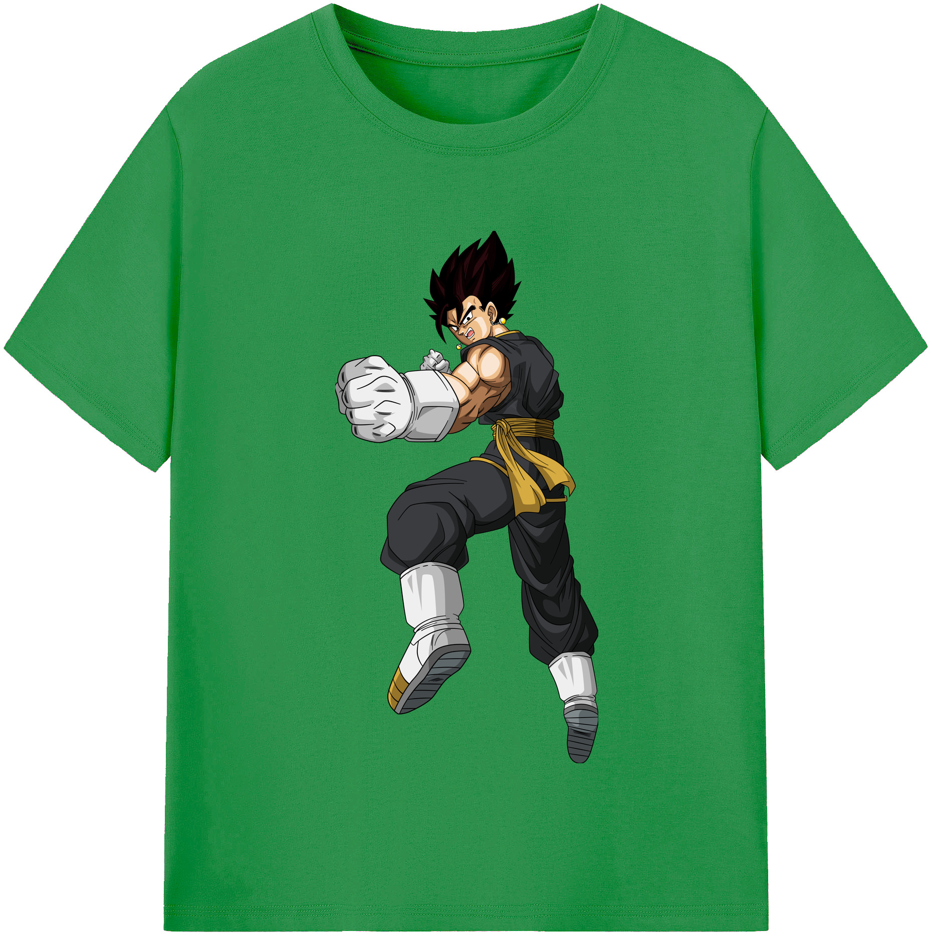 （画像用） ドラゴンボール ベジット DRAGON BALL Vegetto レディースカジュアルプリントTシャツ（綿100％）