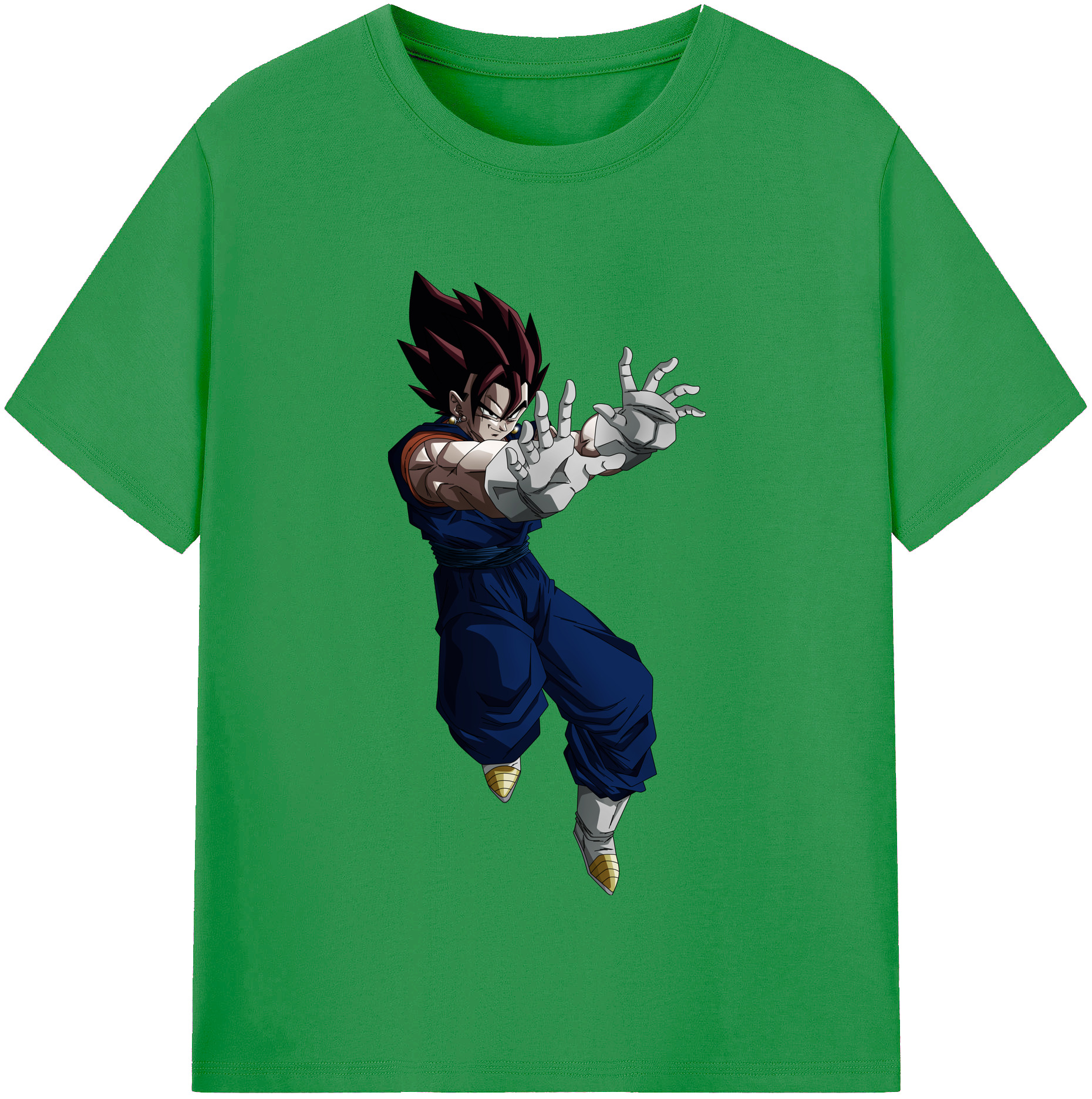 （画像用） ドラゴンボール ベジット DRAGON BALL Vegetto レディースカジュアルプリントTシャツ（綿100％）