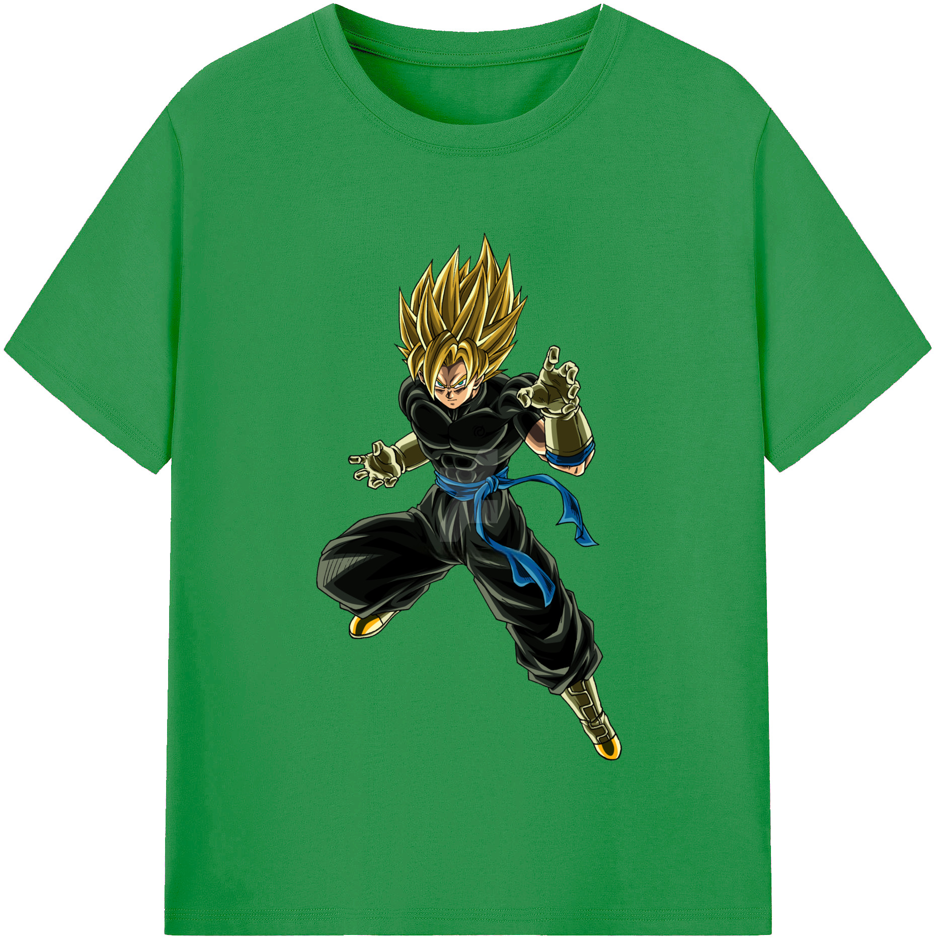 （画像用） ドラゴンボール ベジット DRAGON BALL Vegetto レディースカジュアルプリントTシャツ（綿100％）