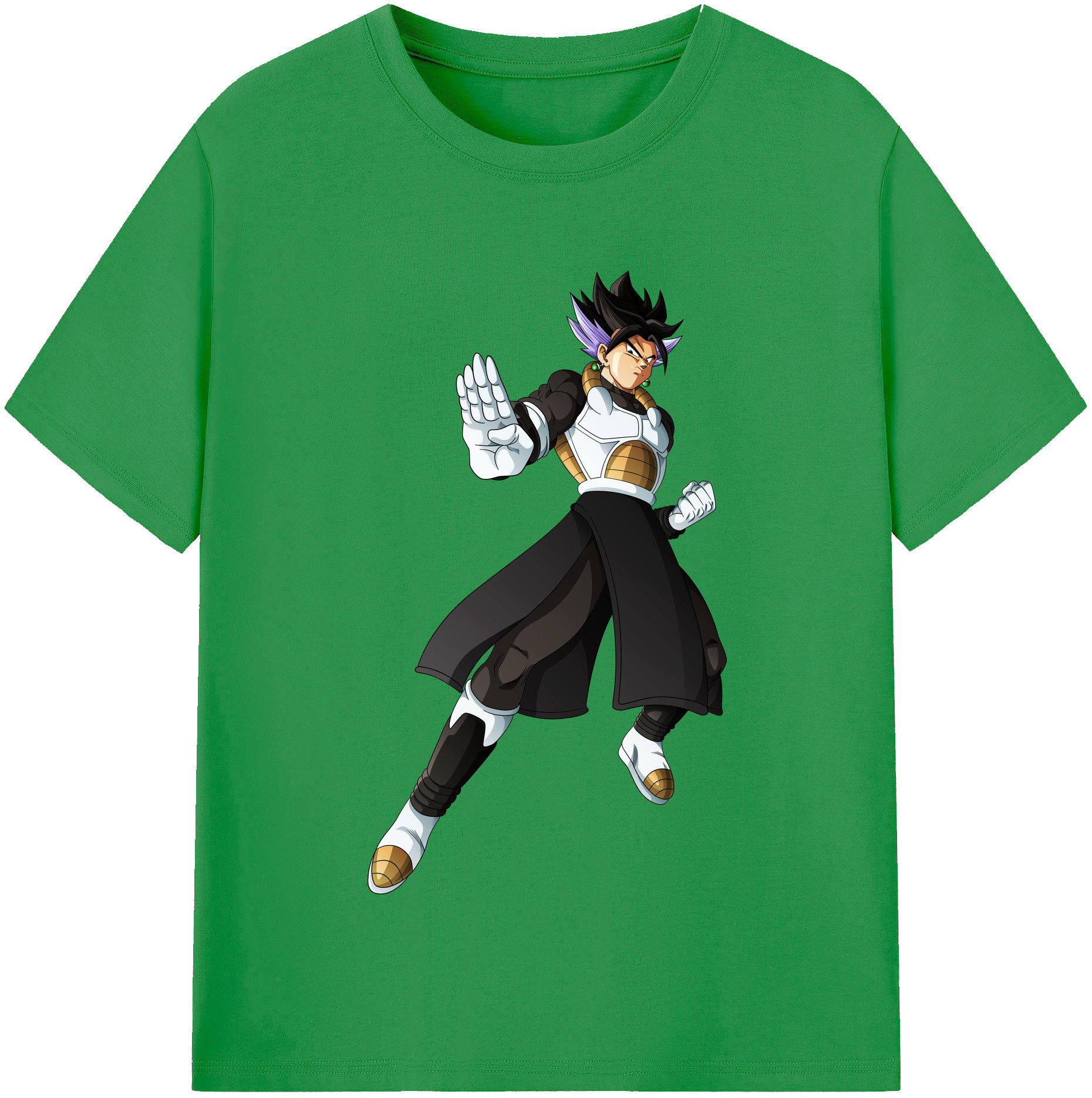（画像用） ドラゴンボール ベジット DRAGON BALL Vegetto レディースカジュアルプリントTシャツ（綿100％）