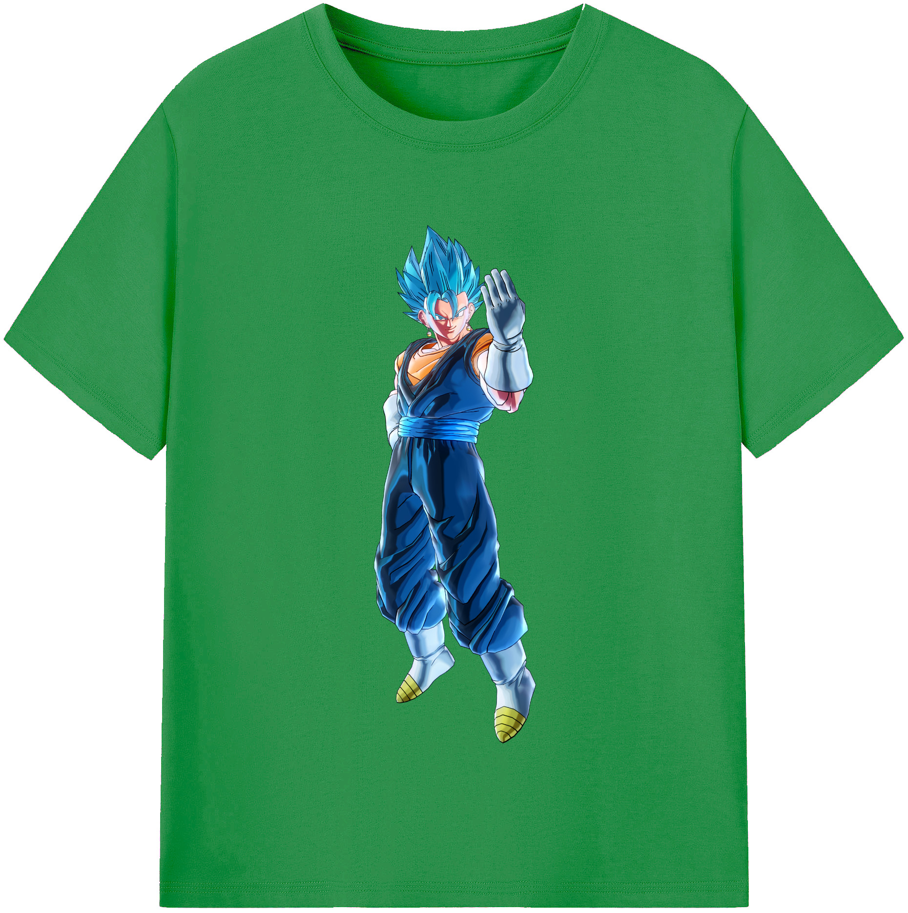 （画像用） ドラゴンボール ベジット DRAGON BALL Vegetto レディースカジュアルプリントTシャツ（綿100％）