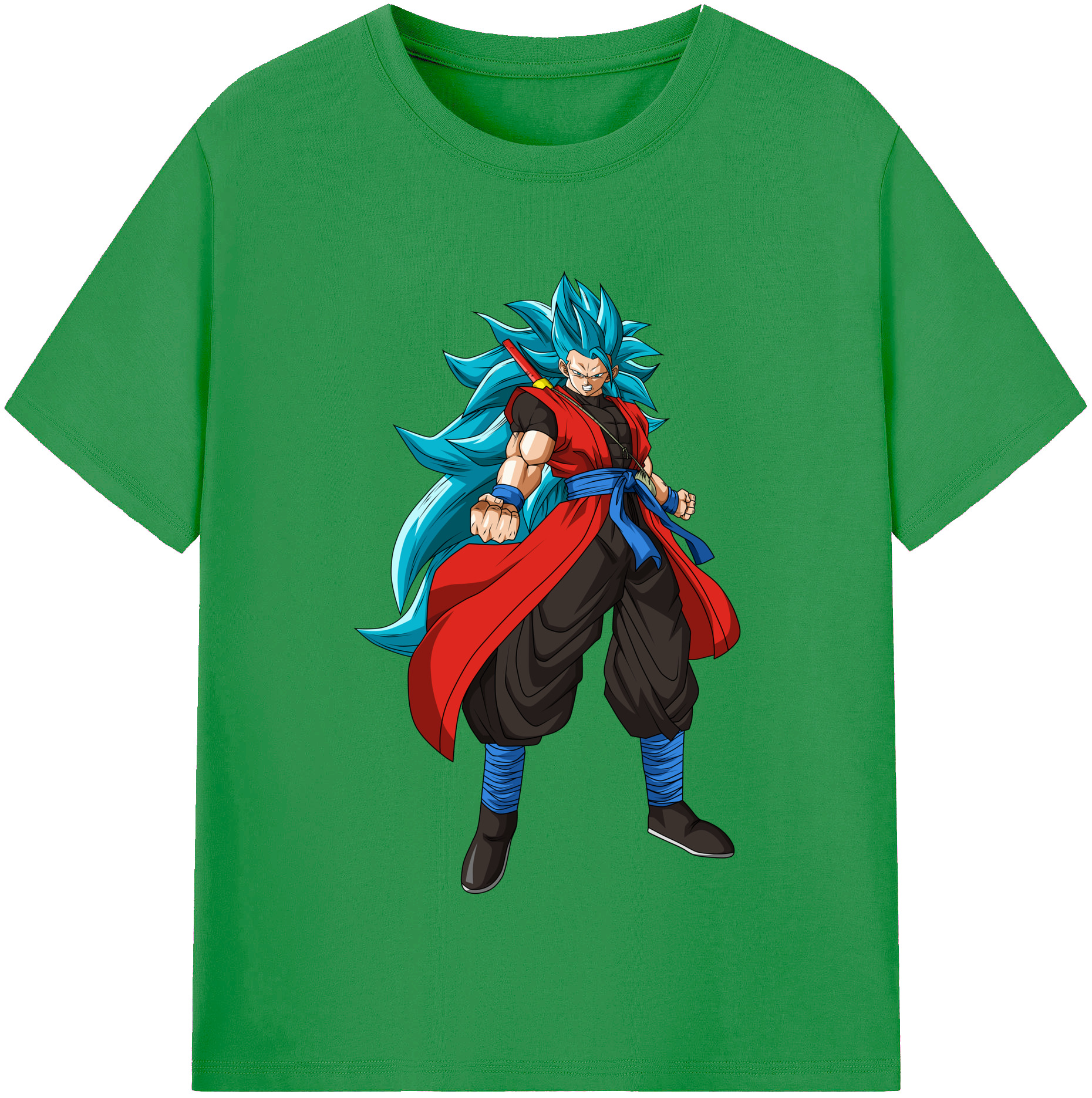 （画像用） ドラゴンボール ベジット DRAGON BALL Vegetto レディースカジュアルプリントTシャツ（綿100％）