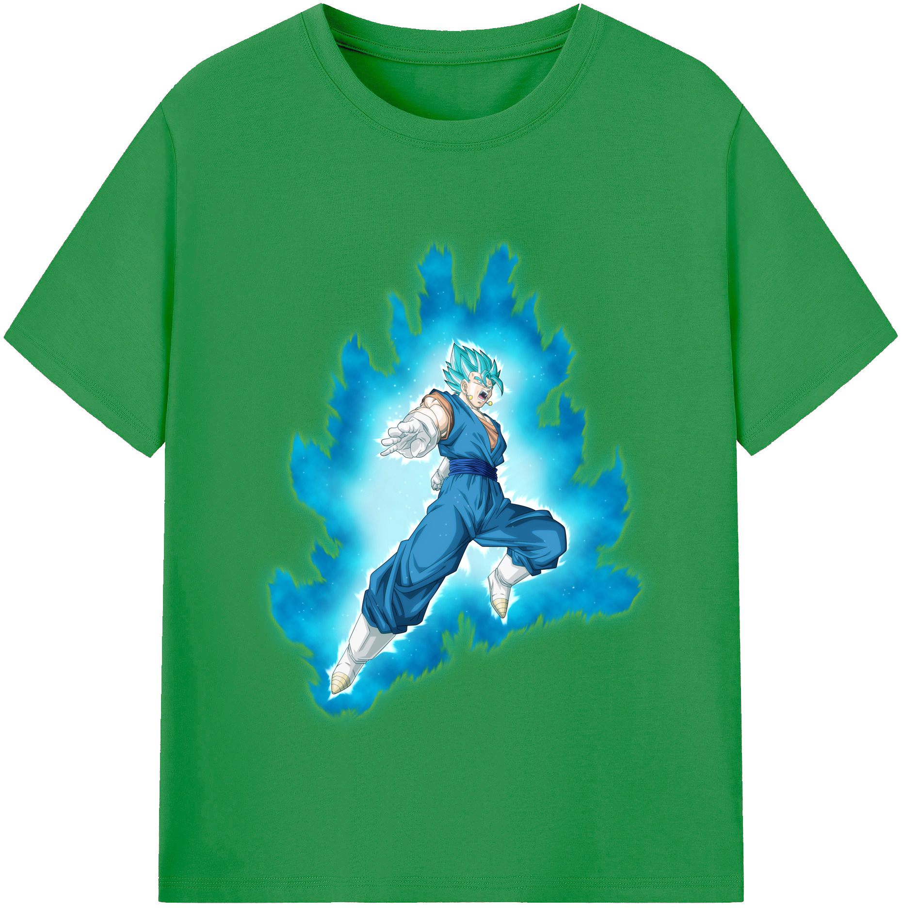 （画像用） ドラゴンボール ベジット DRAGON BALL Vegetto レディースカジュアルプリントTシャツ（綿100％）