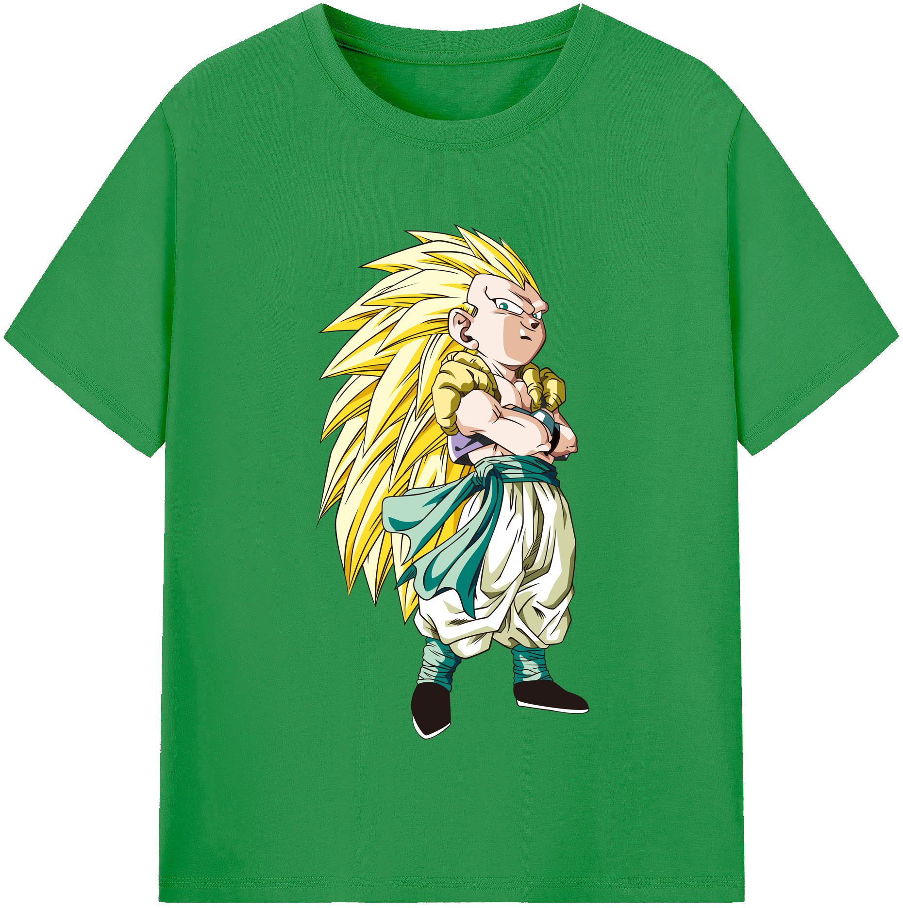 （画像用） ドラゴンボール ベジット DRAGON BALL Vegetto レディースカジュアルプリントTシャツ（綿100％）