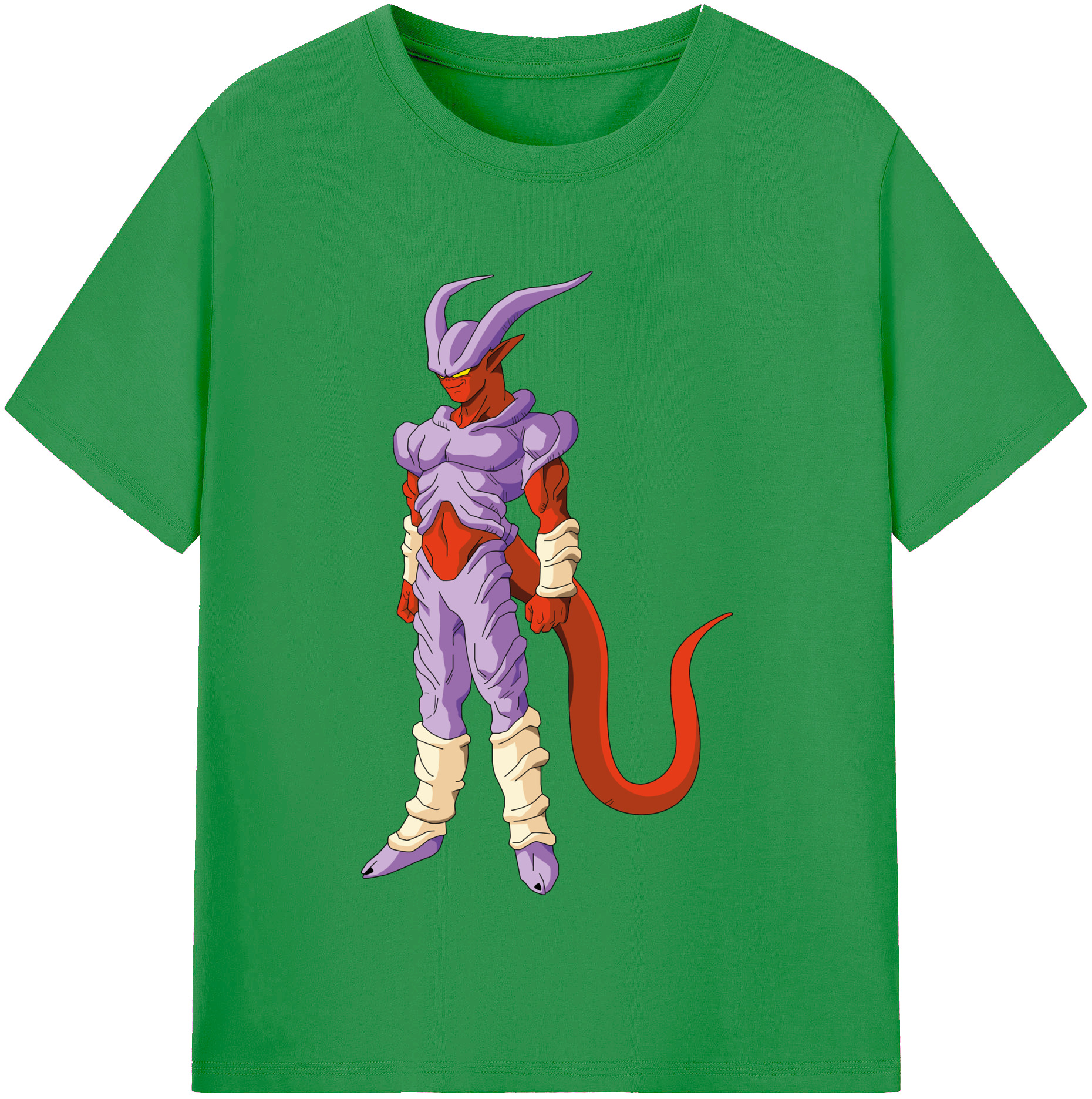（画像用） ドラゴンボール ジャネンバ DRAGON BALL Janemba レディースカジュアルプリントTシャツ（綿100％）