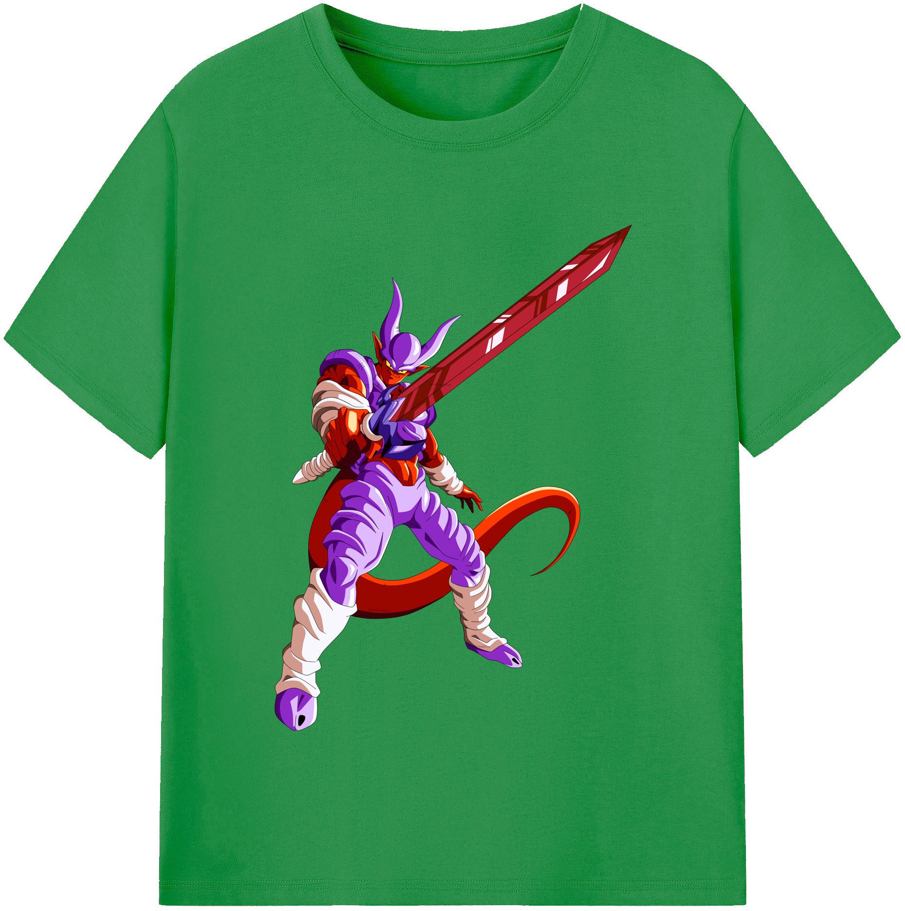（画像用） ドラゴンボール ジャネンバ DRAGON BALL Janemba レディースカジュアルプリントTシャツ（綿100％）