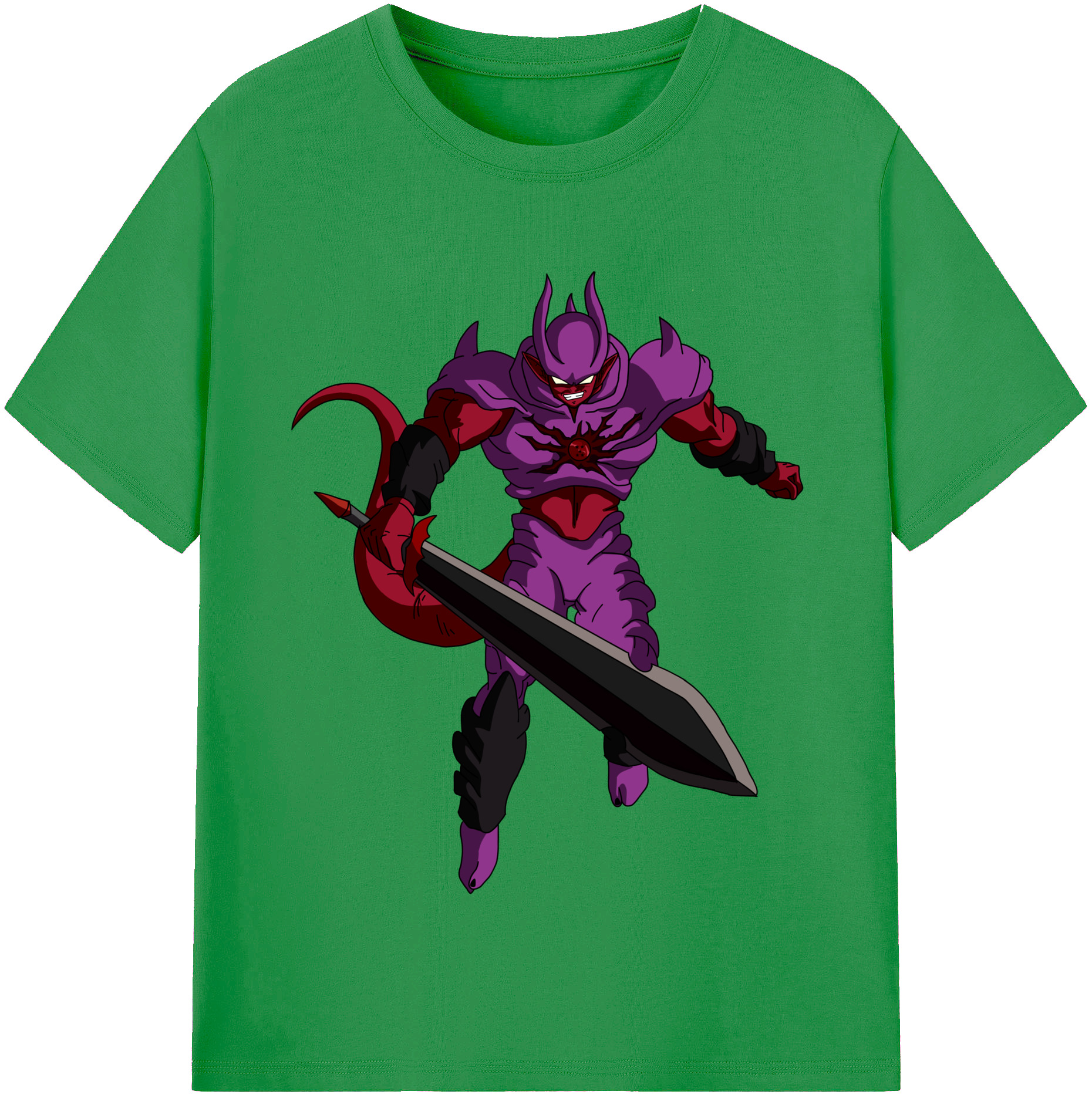 （画像用） ドラゴンボール ジャネンバ DRAGON BALL Janemba レディースカジュアルプリントTシャツ（綿100％）