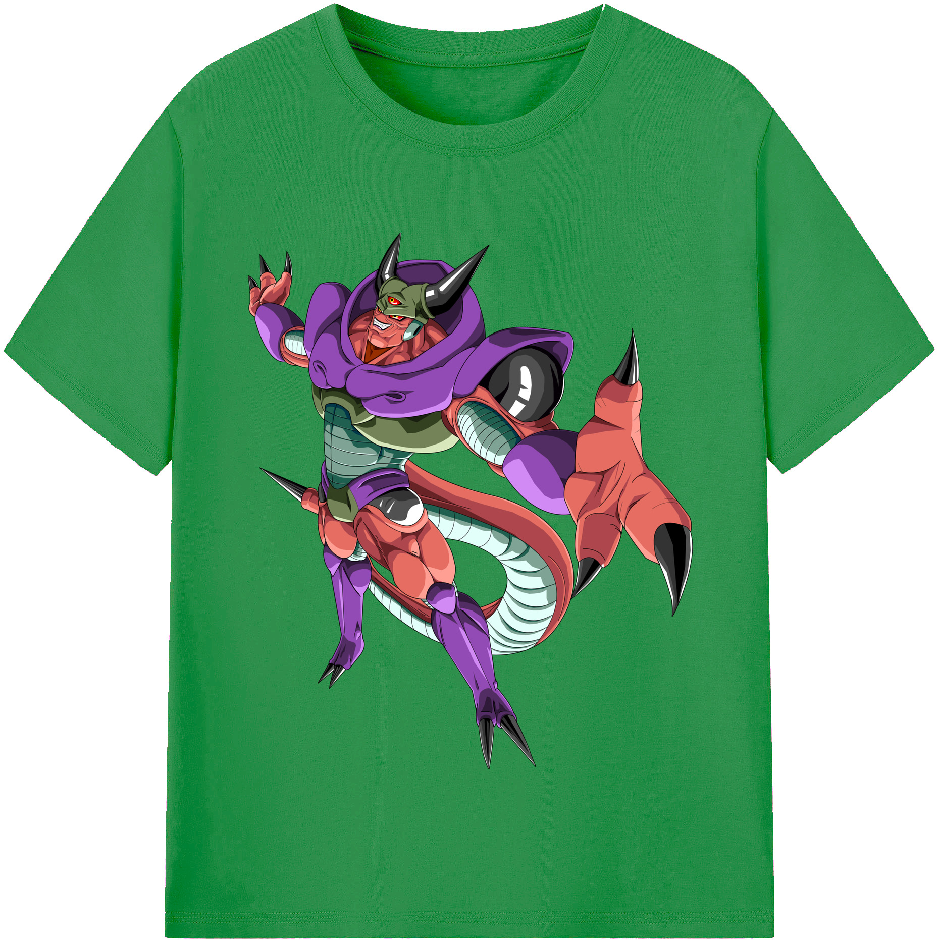 （画像用） ドラゴンボール ジャネンバ DRAGON BALL Janemba レディースカジュアルプリントTシャツ（綿100％）