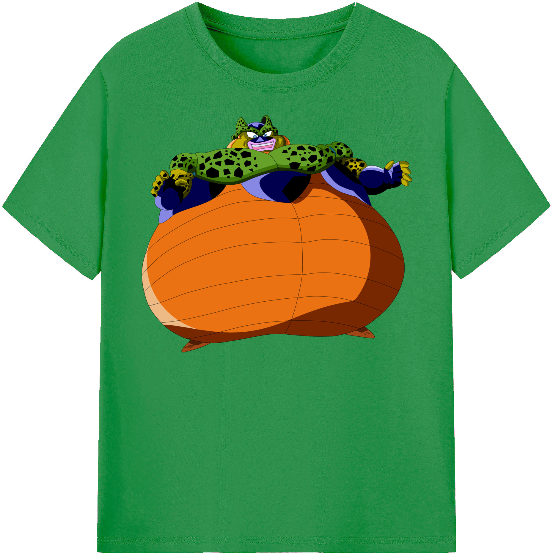 （画像用） ドラゴンボール セル DRAGON BALL Cell レディースカジュアルプリントTシャツ（綿100％）